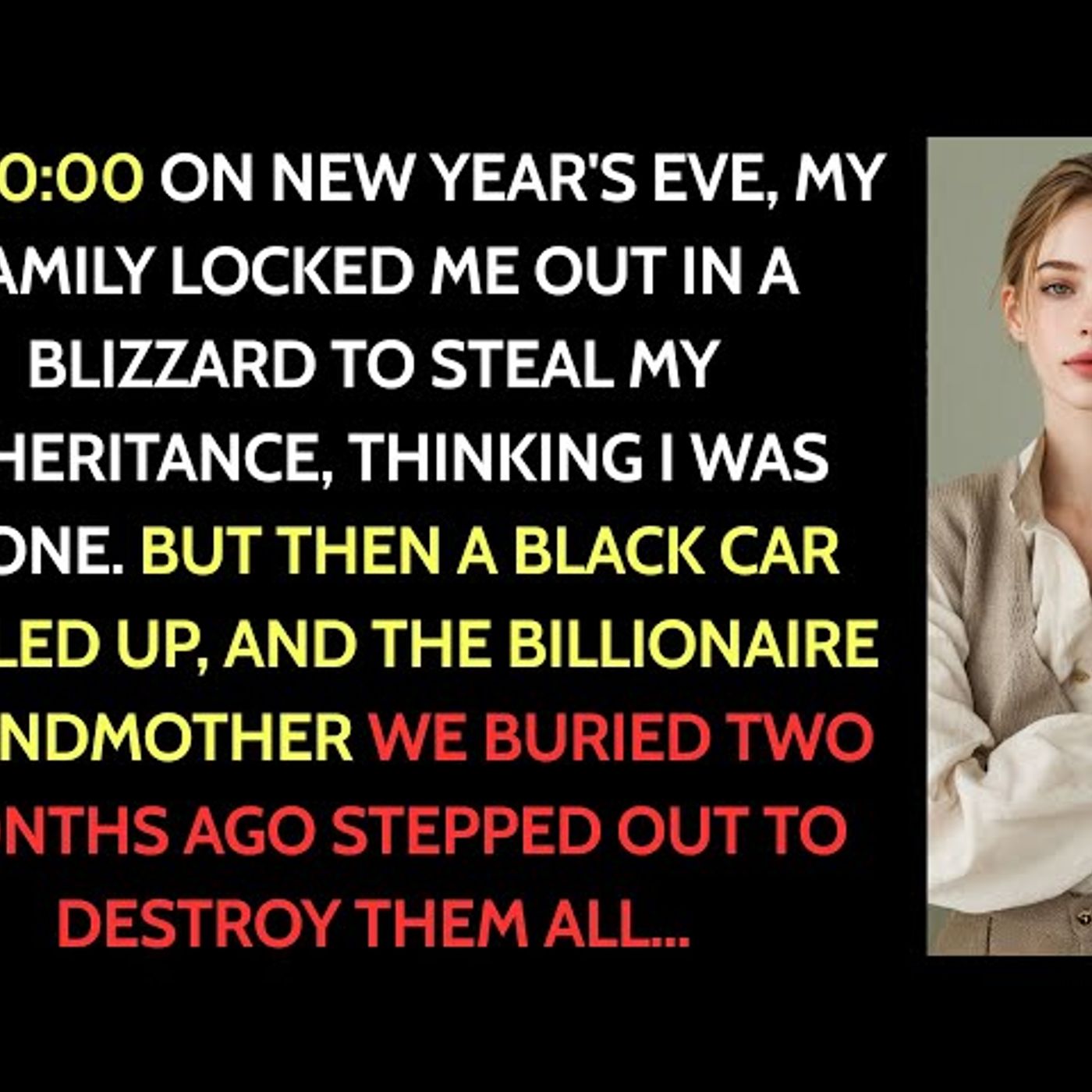 At Midnight on New Year’s Eve, I Was Kicked Out. Then My Dead Billionaire Grandmother Returned… episode artwork