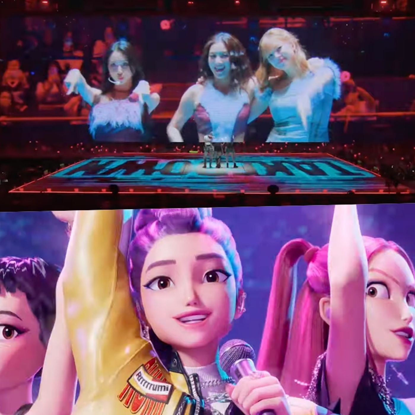 Watch: TWICE Members Sing “TAKEDOWN” Live In Official “KPop Demon Hunters” MV | Soompi episode artwork