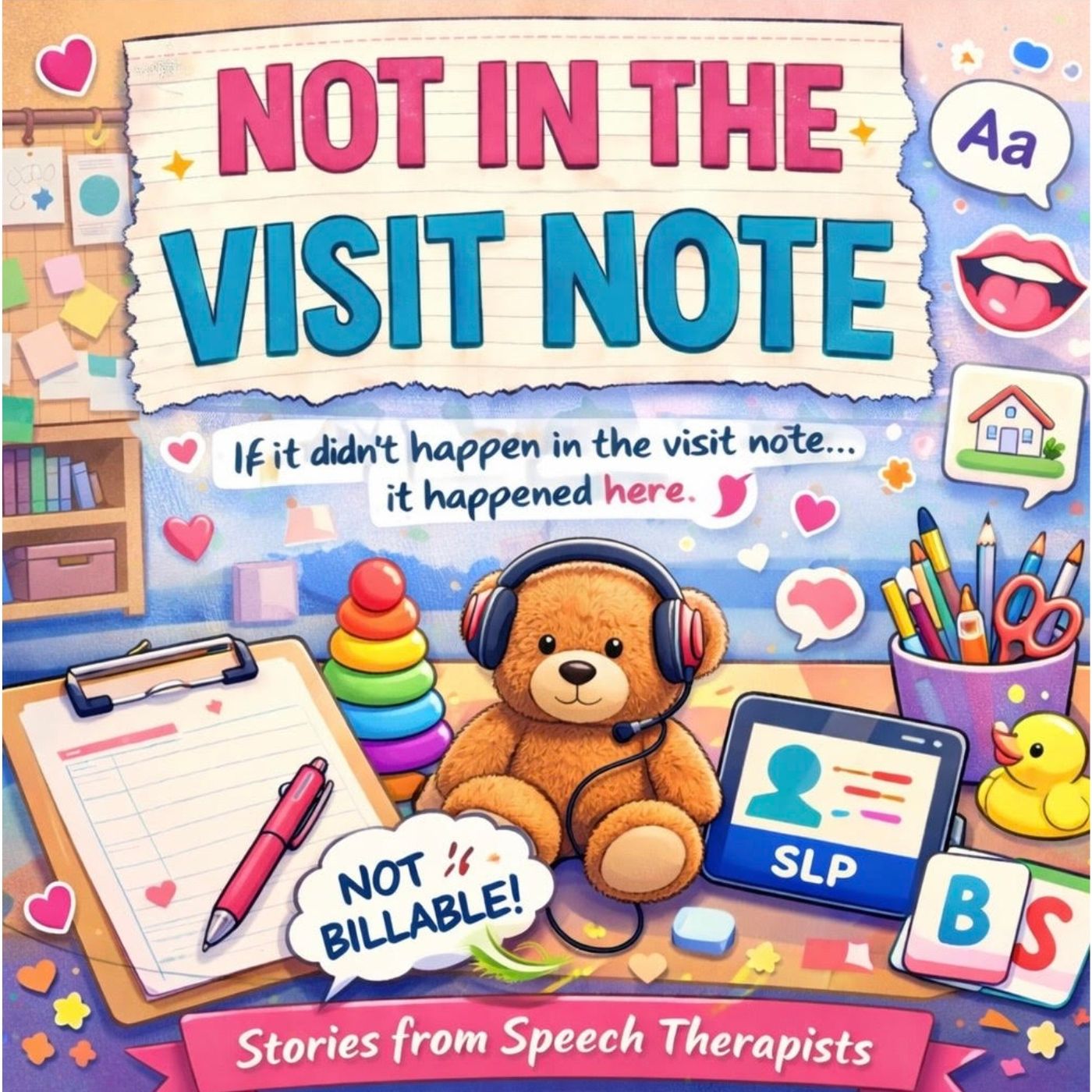 Not In The Visit Note podcast artwork