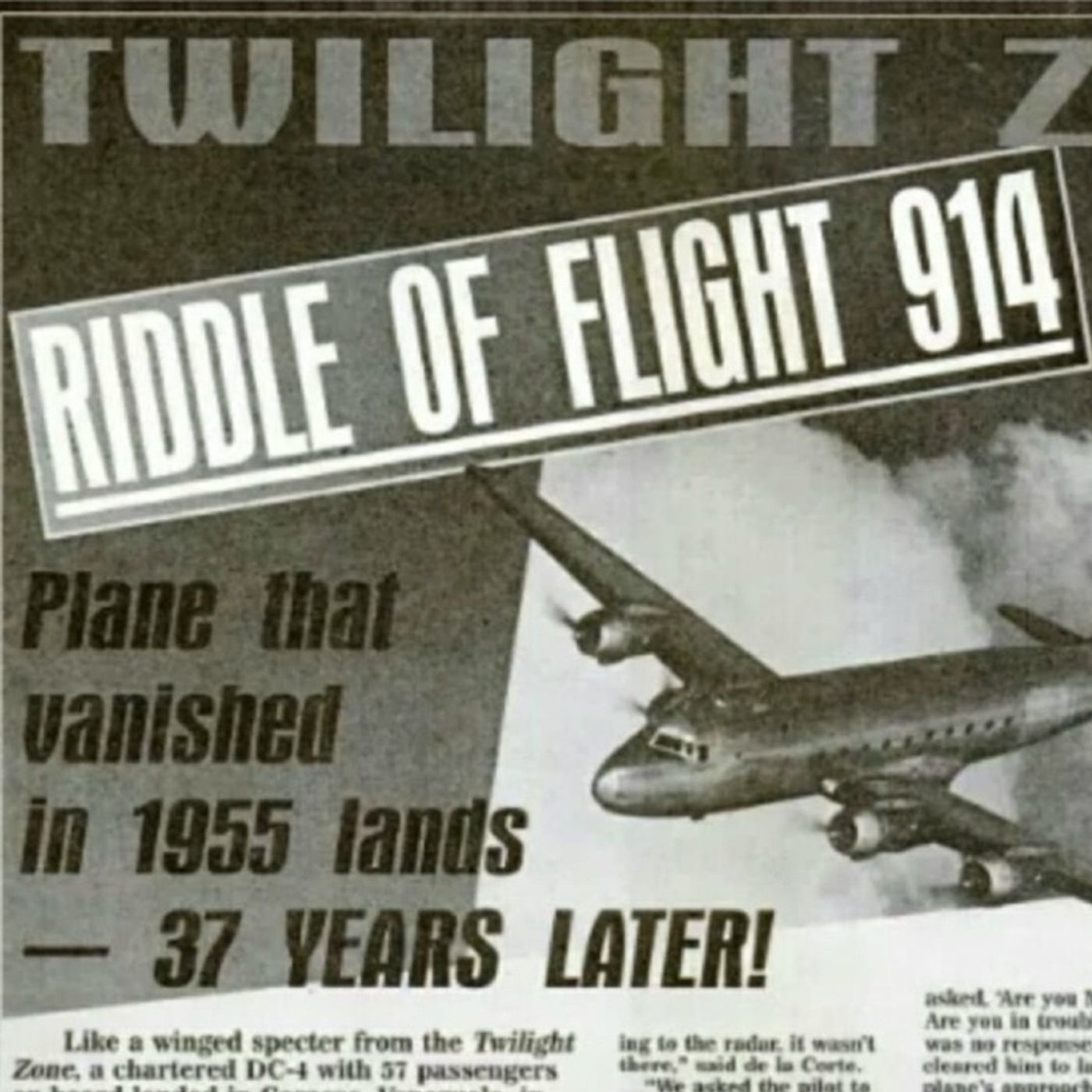 What happened to flight 914