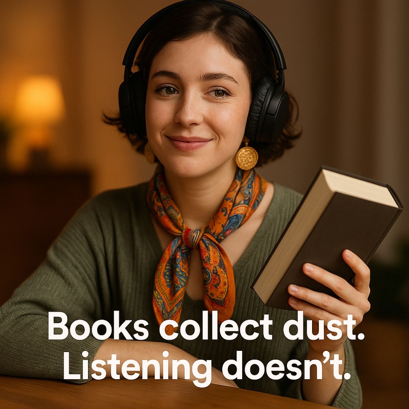 Books collect dust. Listening doesn’t. episode artwork