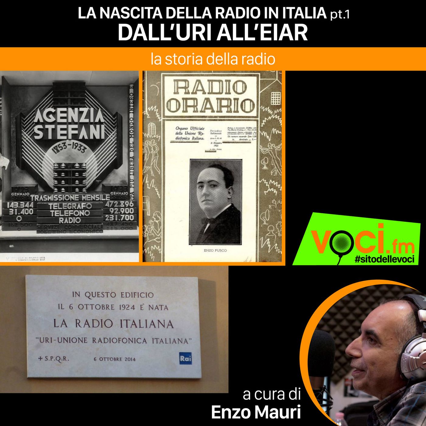 "LA STORIA DELLA RADIO": Dall'URI all'EIAR - clicca PLAY e ascolta il podcast episode artwork