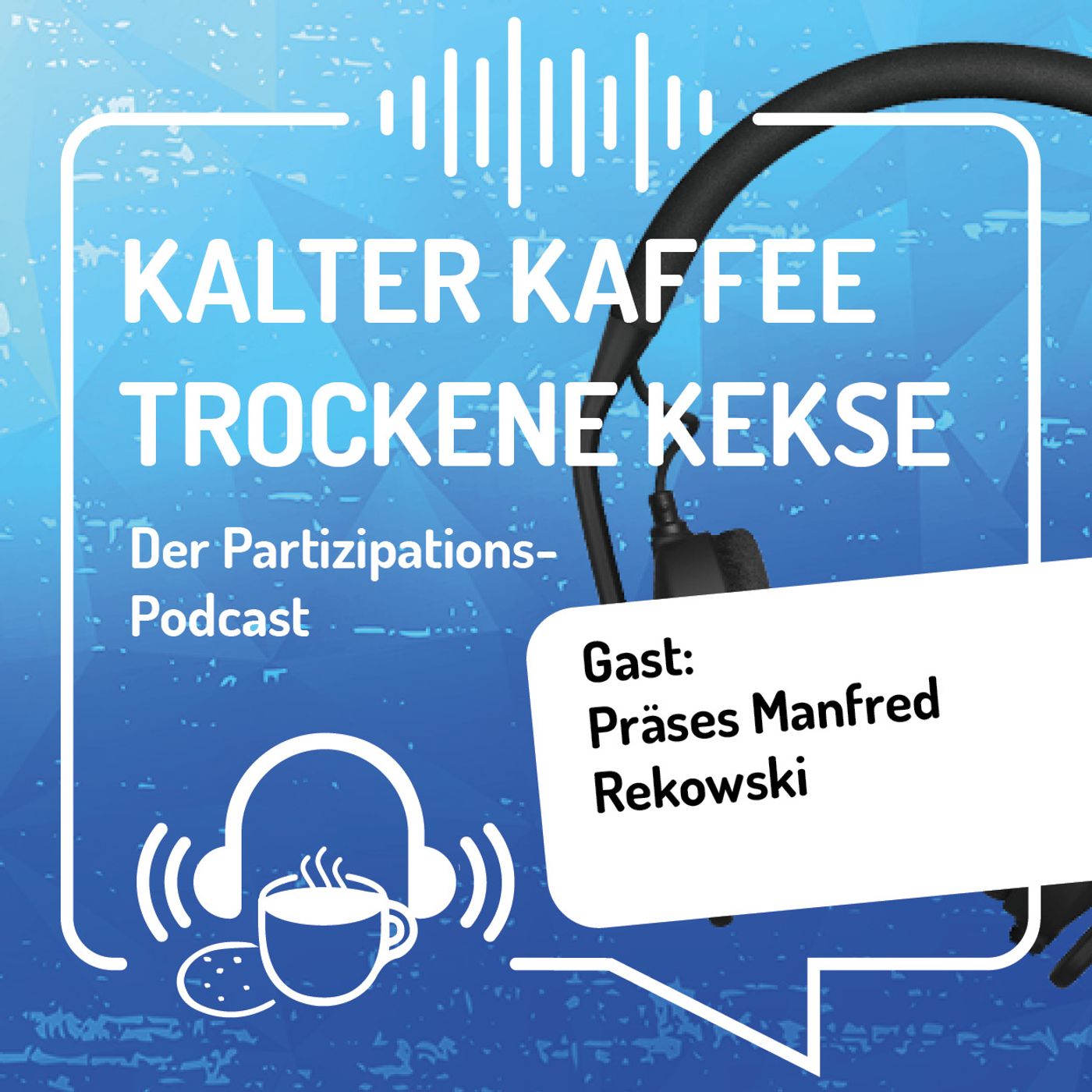 Kalter Kaffee und trockene Kekse