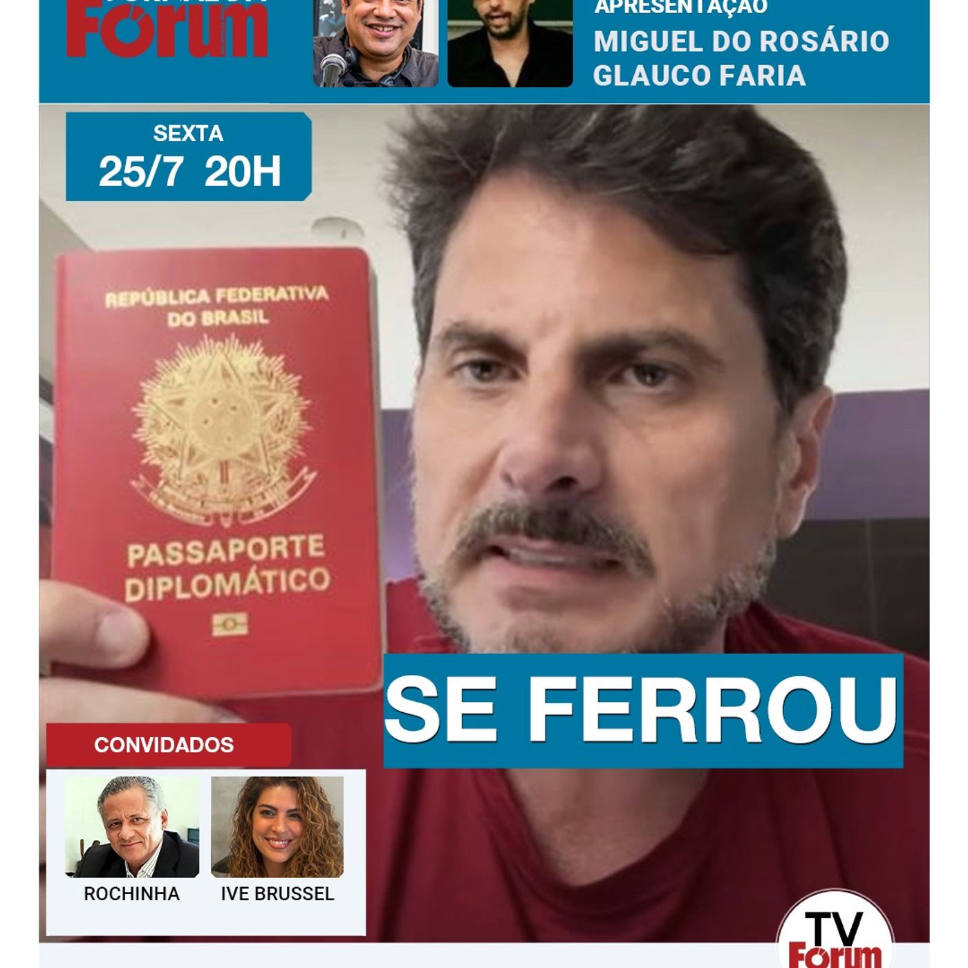 Marcos do Val tem contas, pix e cartões bloqueados pelo STF | 25.07.25 episode artwork