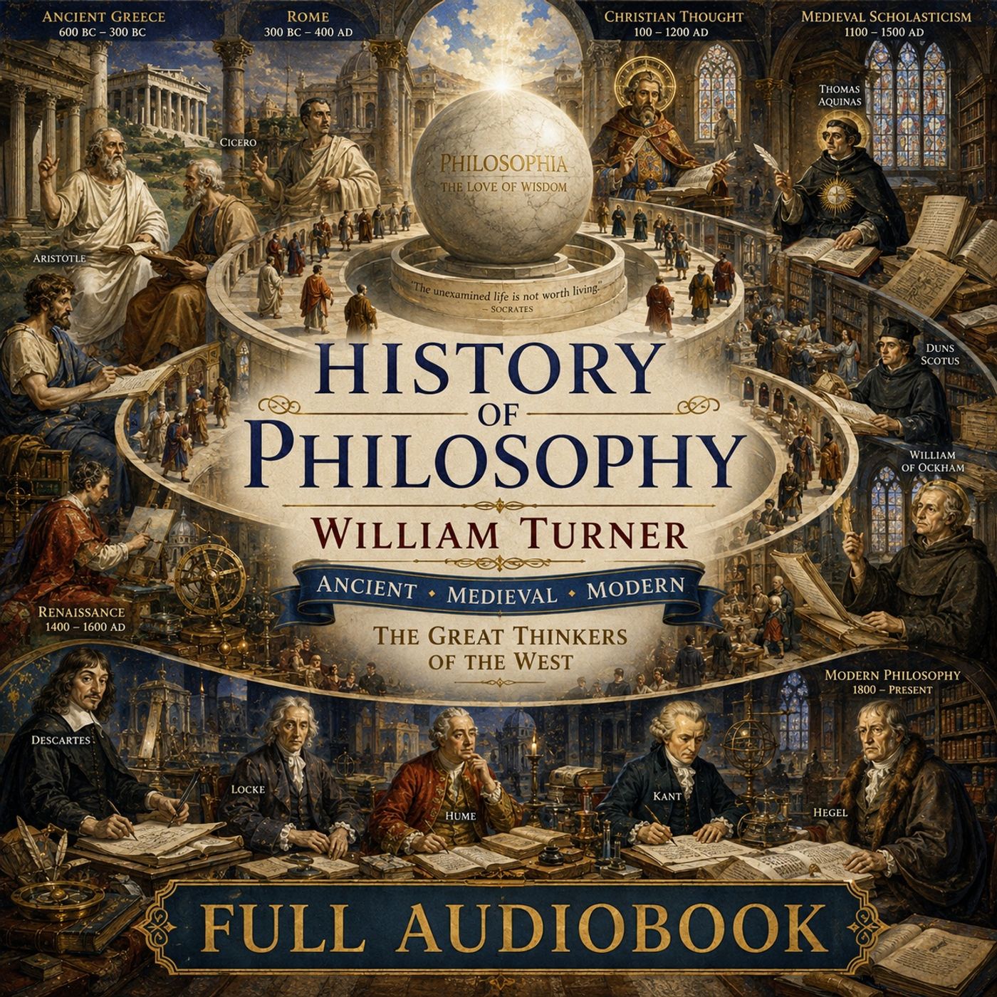 History of Philosophy by William Turner | Ancient, Medieval & Modern Philosophers | Classic Philosophy Audiobook Part 1