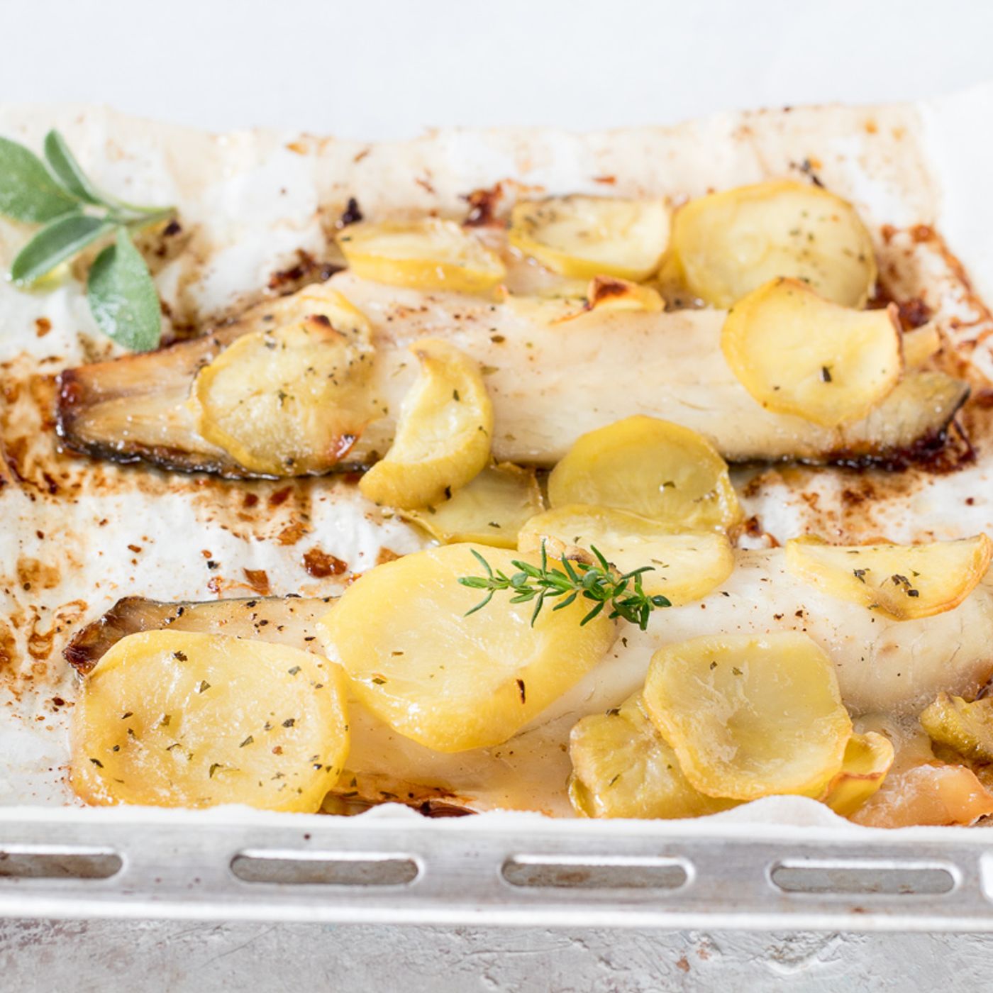 ORATA AL FORNO CON PATATE episode artwork