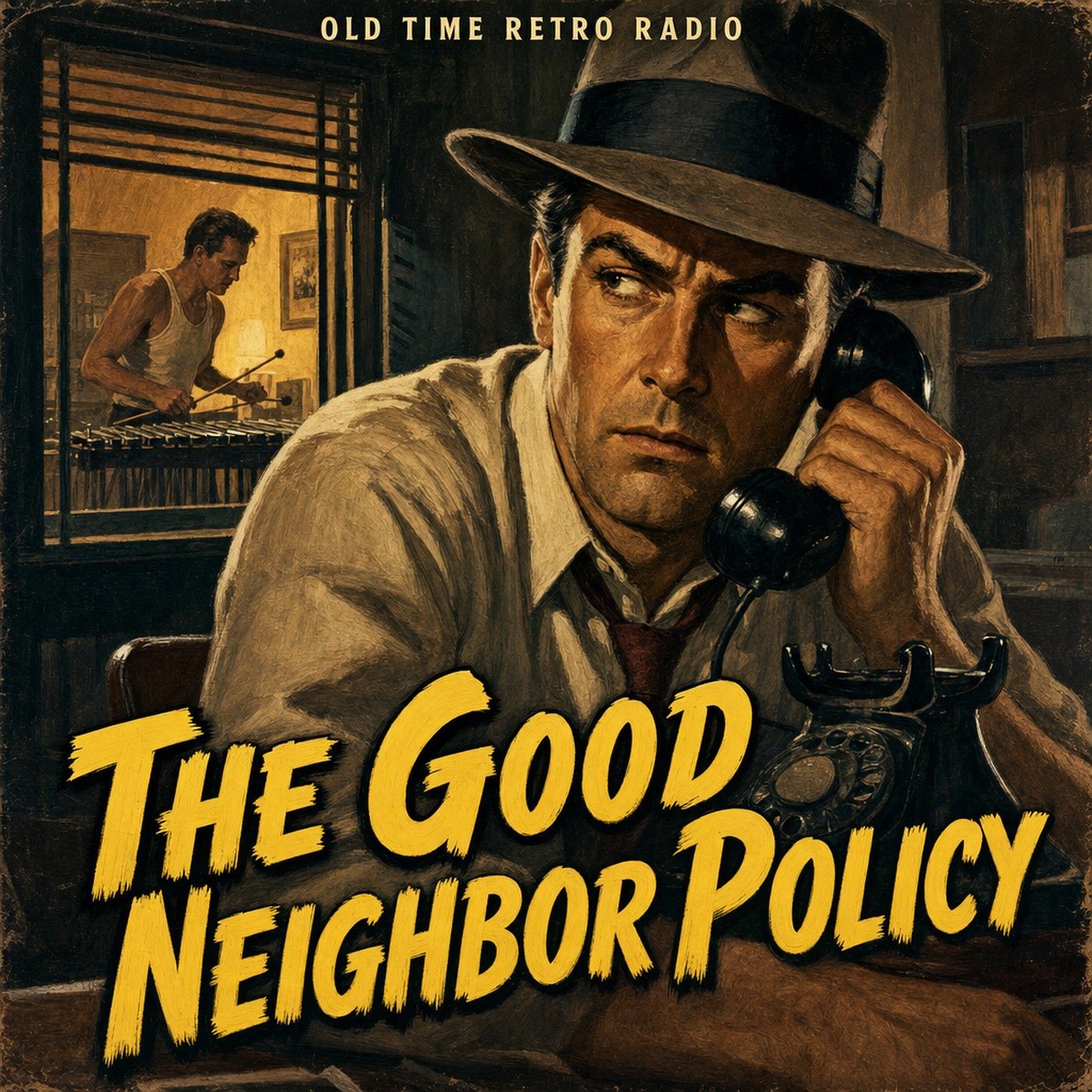 The Adventures of Philip Marlowe - "The Good Neighbor Policy" (Old Time Radio, 1951) episode artwork