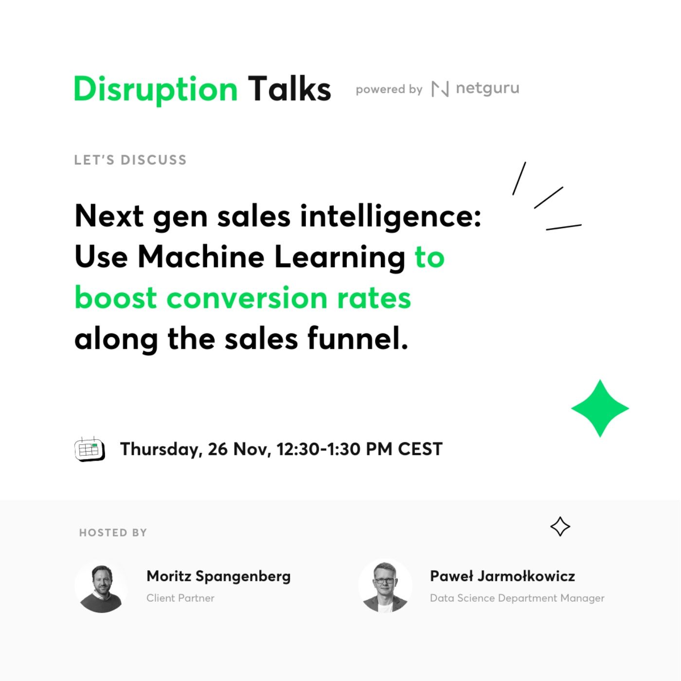 Disruption Talks by Netguru