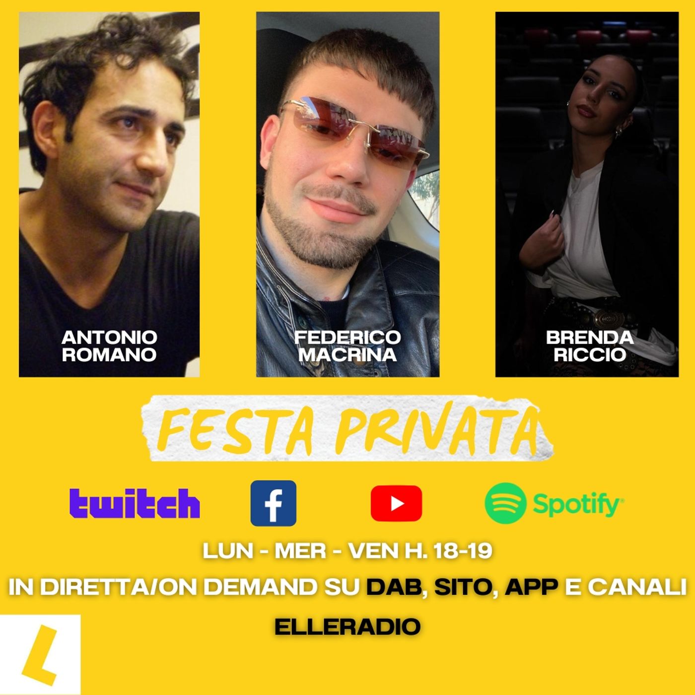 FESTA PRIVATA: parliamo di MODA con BRENDA RICCIO (21/10/'24) episode artwork