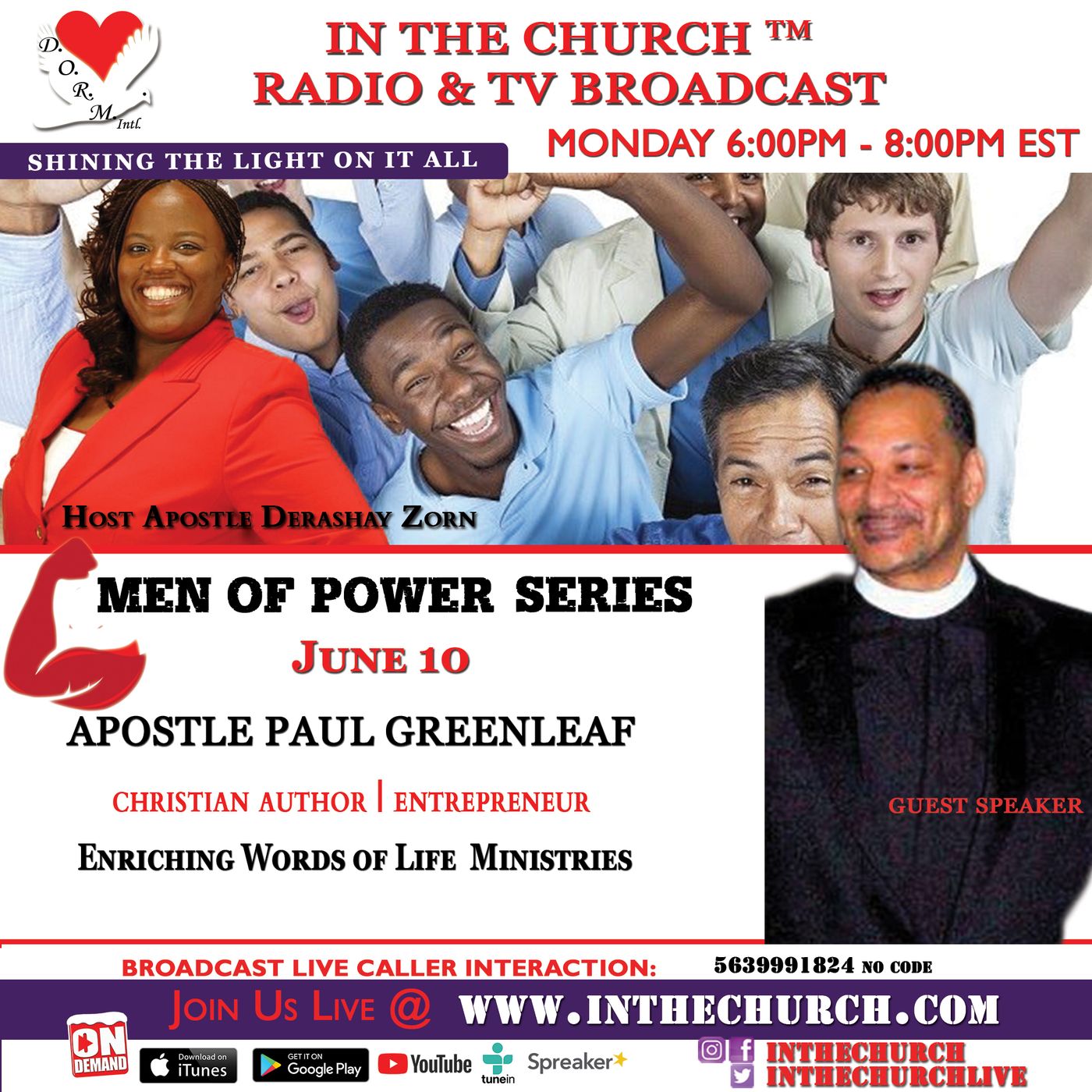 Where Are The Men "In The Church" with guest Apostle Paul Greenleaf episode artwork