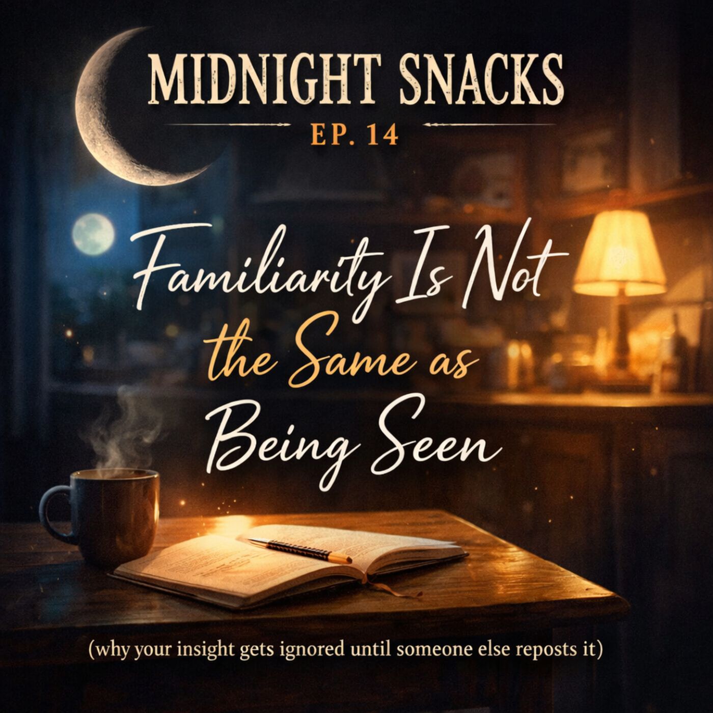 Midnight Snack E14: Familiarity Is Not the Same as Being Seen episode artwork