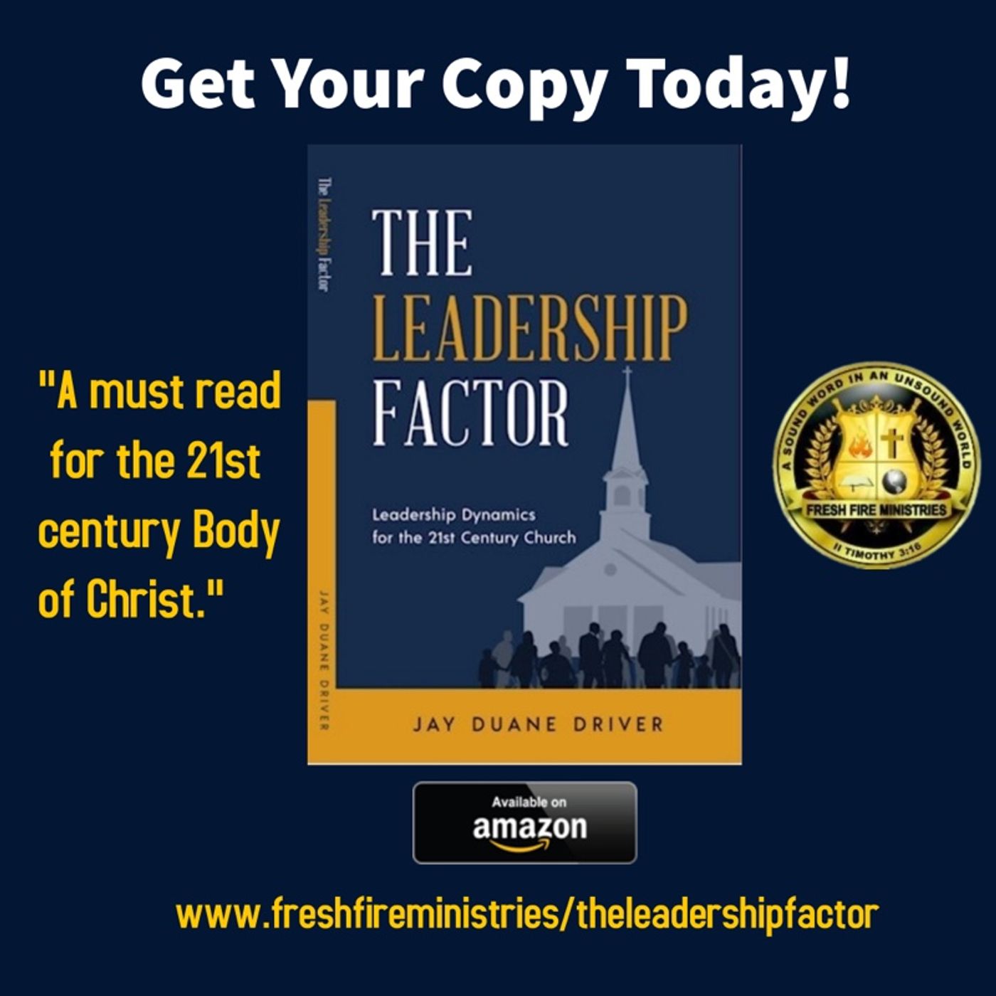 The Leadership Factor by Jay Duane Driver episode artwork