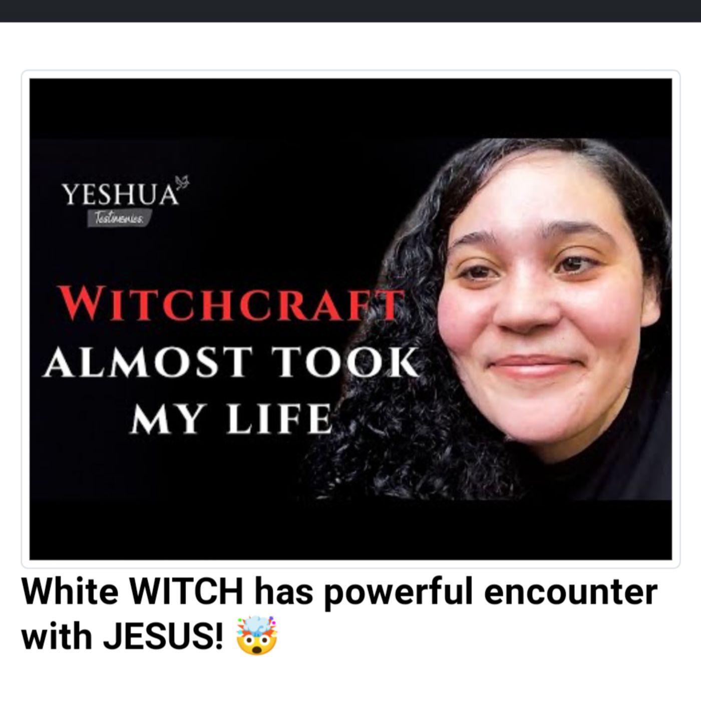 White WITCH has powerful encounter with JESUS! 🤯 episode artwork