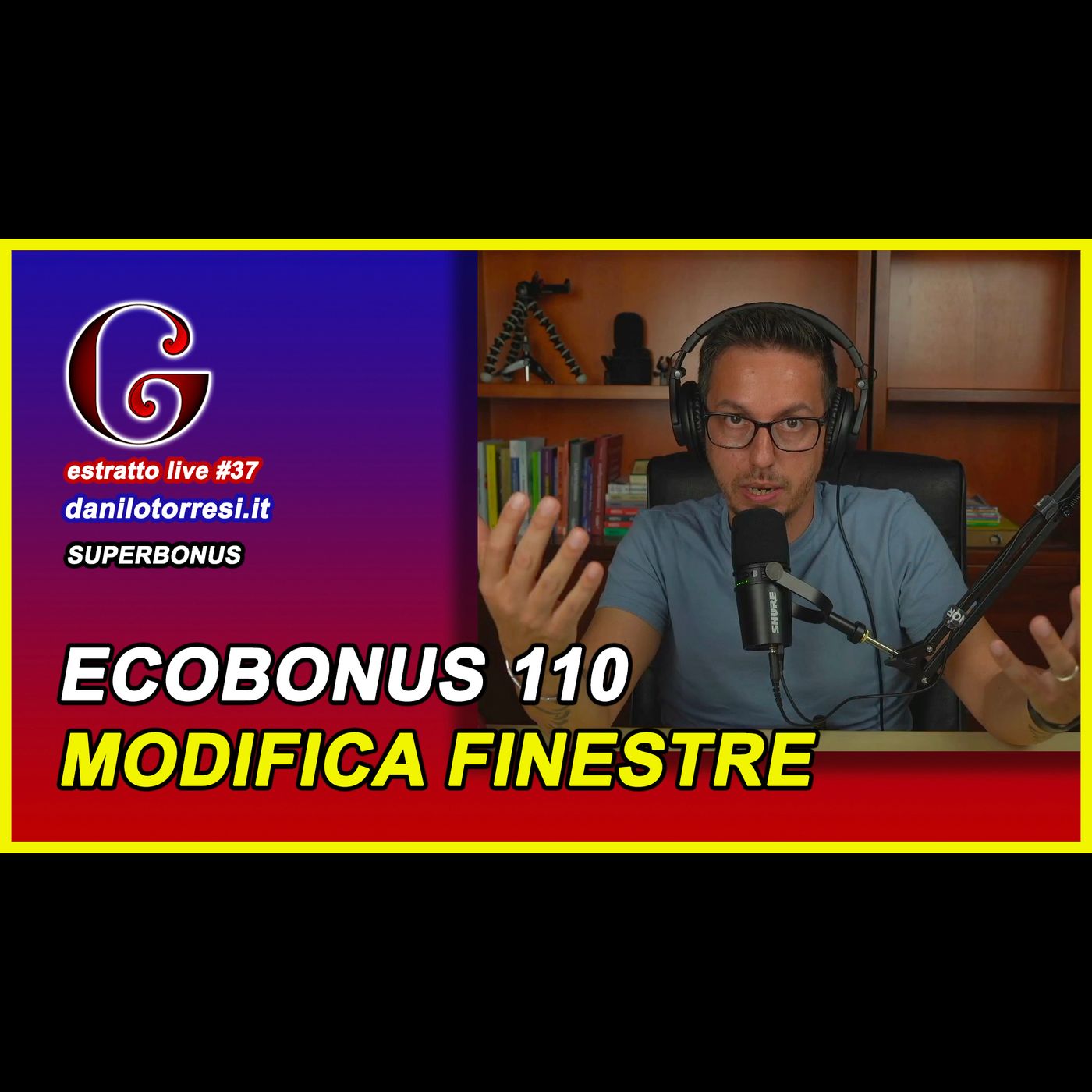 🟡 Posso modificare le finestre col SUPERBONUS? - estratto live #37 episode artwork
