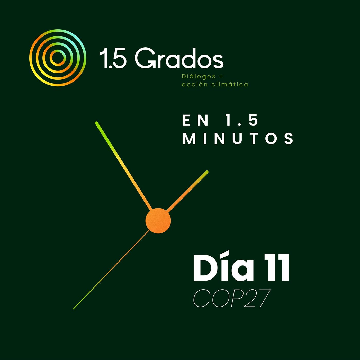 En 1.5 minutos Día 11 de la COP27 episode artwork