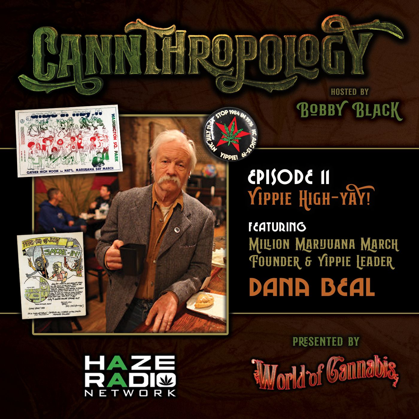 Cannthropology ft. Dana Beal episode artwork