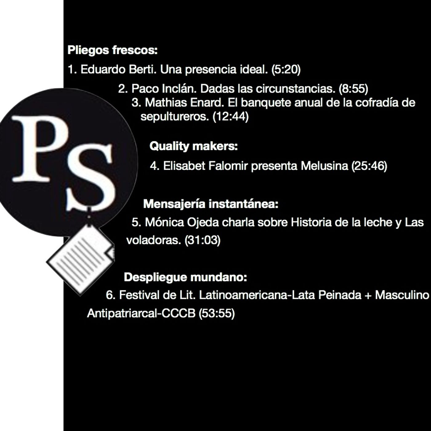 Los podcast del Pliego