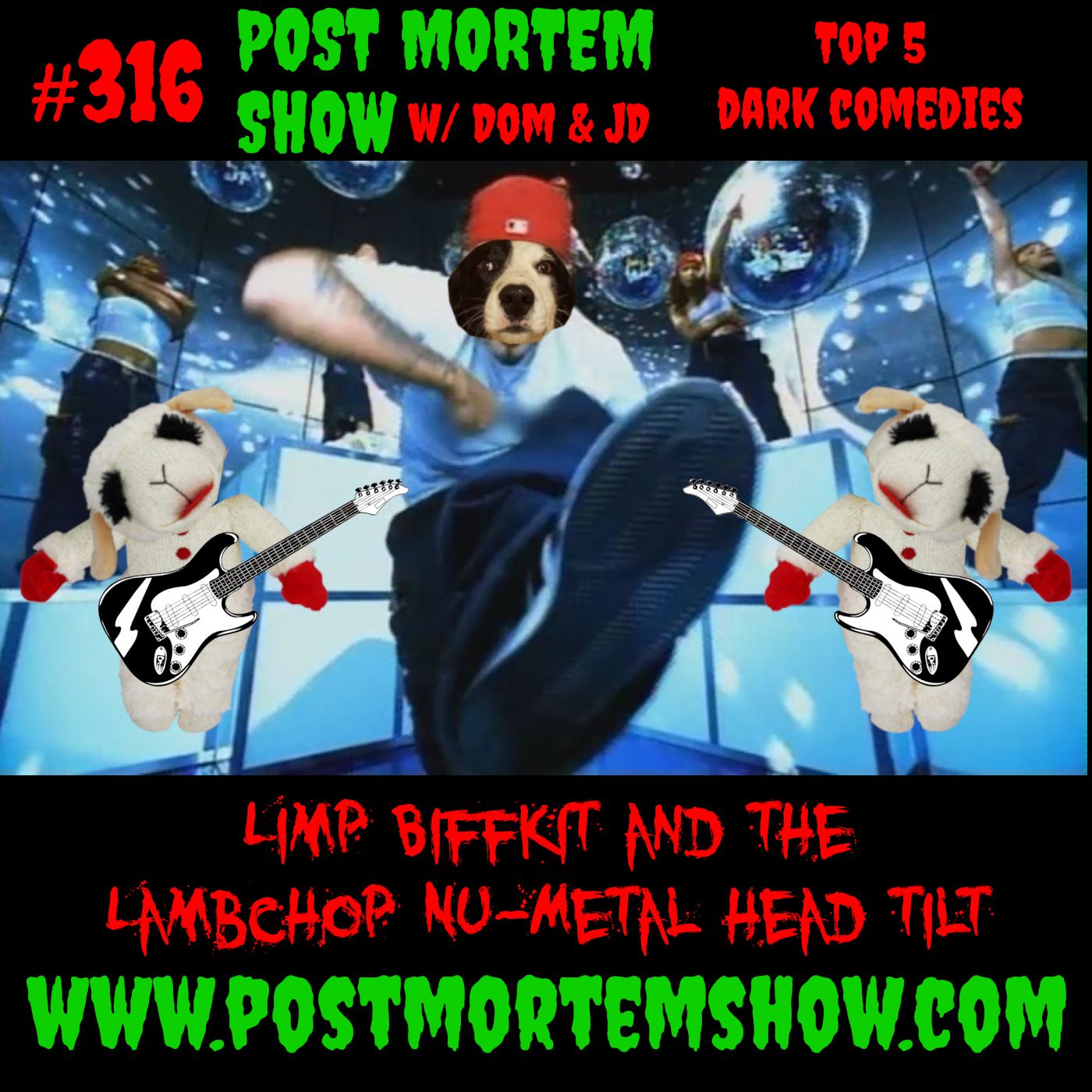 e316 - Limp Biffkit and the Lambchop Nu-Metal Head Tilt (TOP 5 DARK COMEDIES) episode artwork