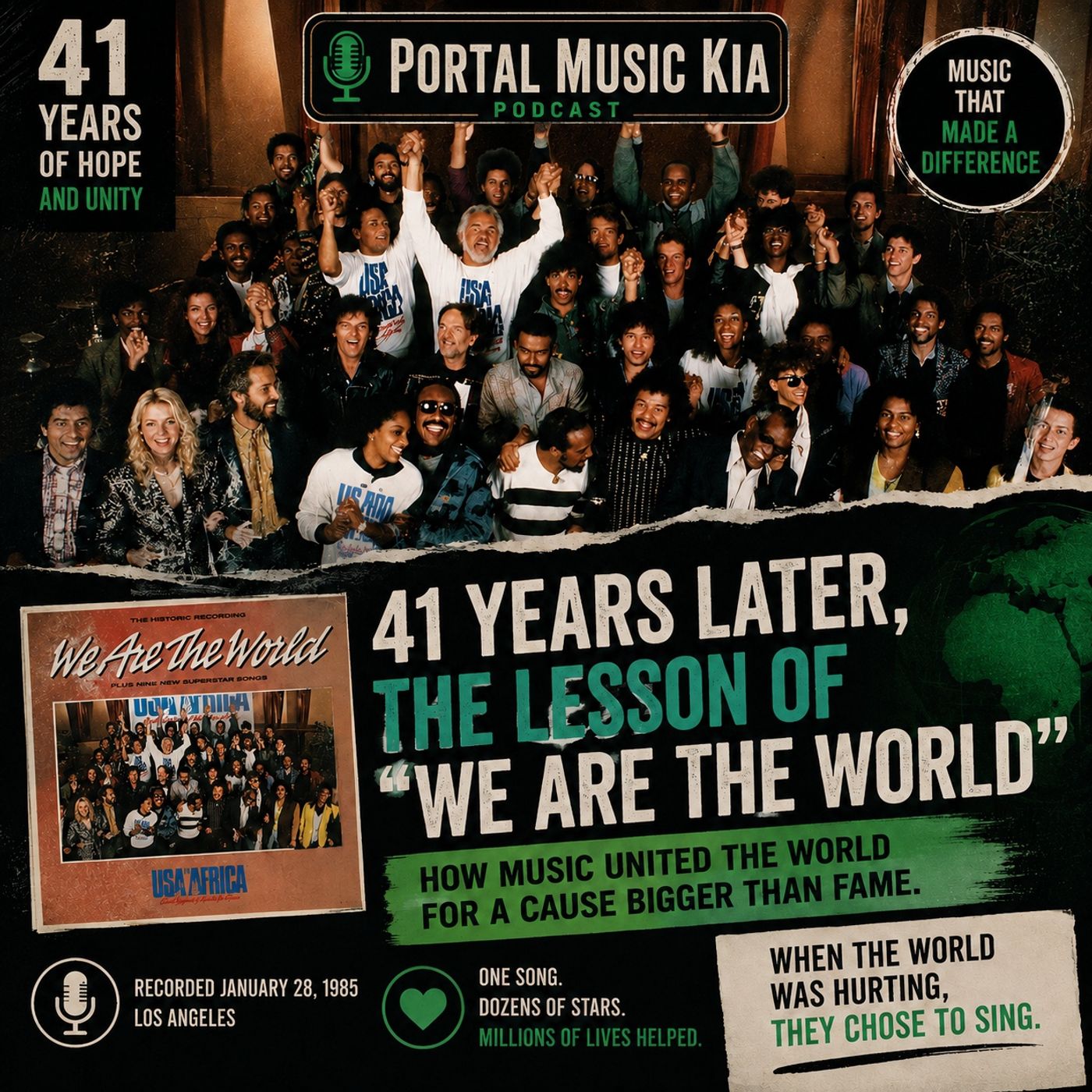 We Are the World The Night Music Chose Humanity episode artwork
