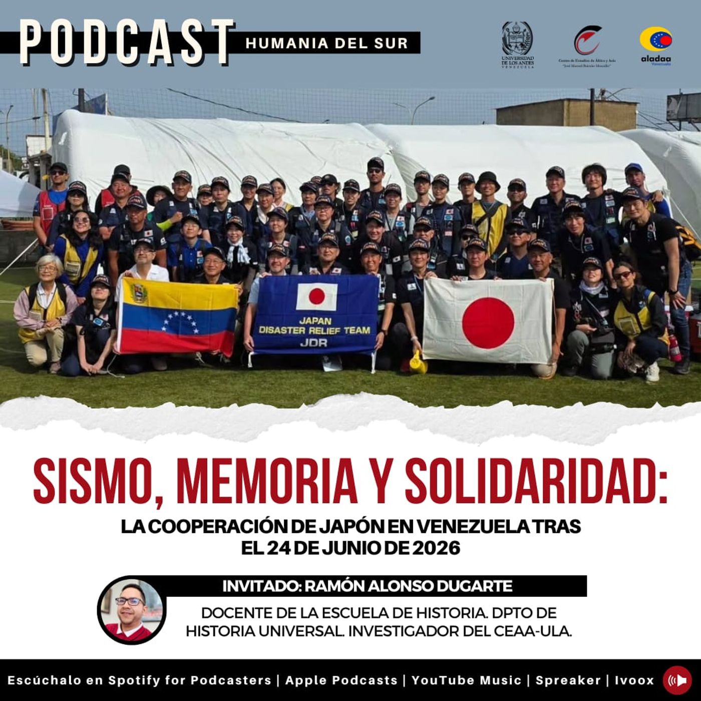 Sismo, Memoria y Solidaridad: La cooperación de Japón en Venezuela tras el 24 de junio episode artwork