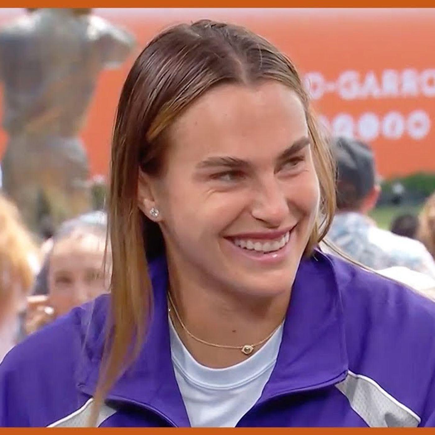 Aryna Sabalenka Breaks Down Quarterfinals Win & Rates Djokovic s Dance Moves _ 2025 Roland-Garros episode artwork