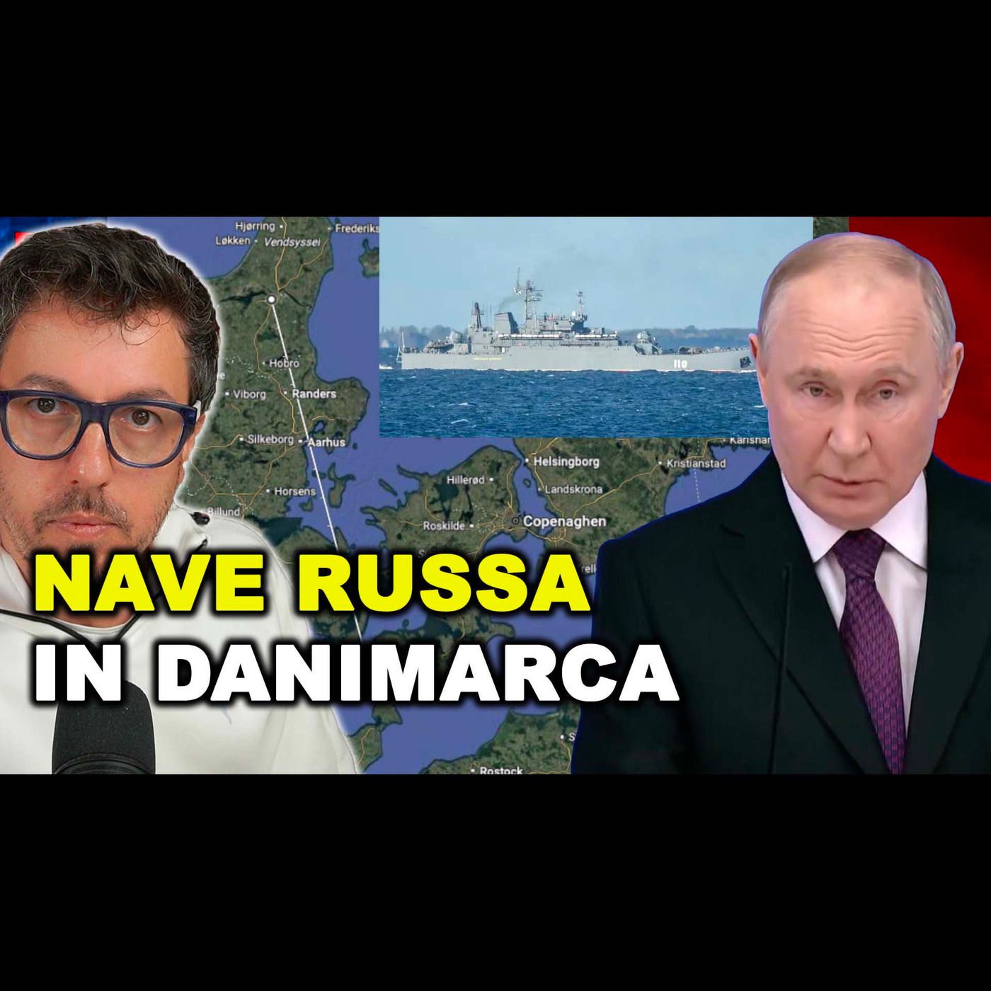 NAVE DA GUERRA RUSSA “NASCOSTA” IN DANIMARCA, E NESSUNO L’HA NOTATA?