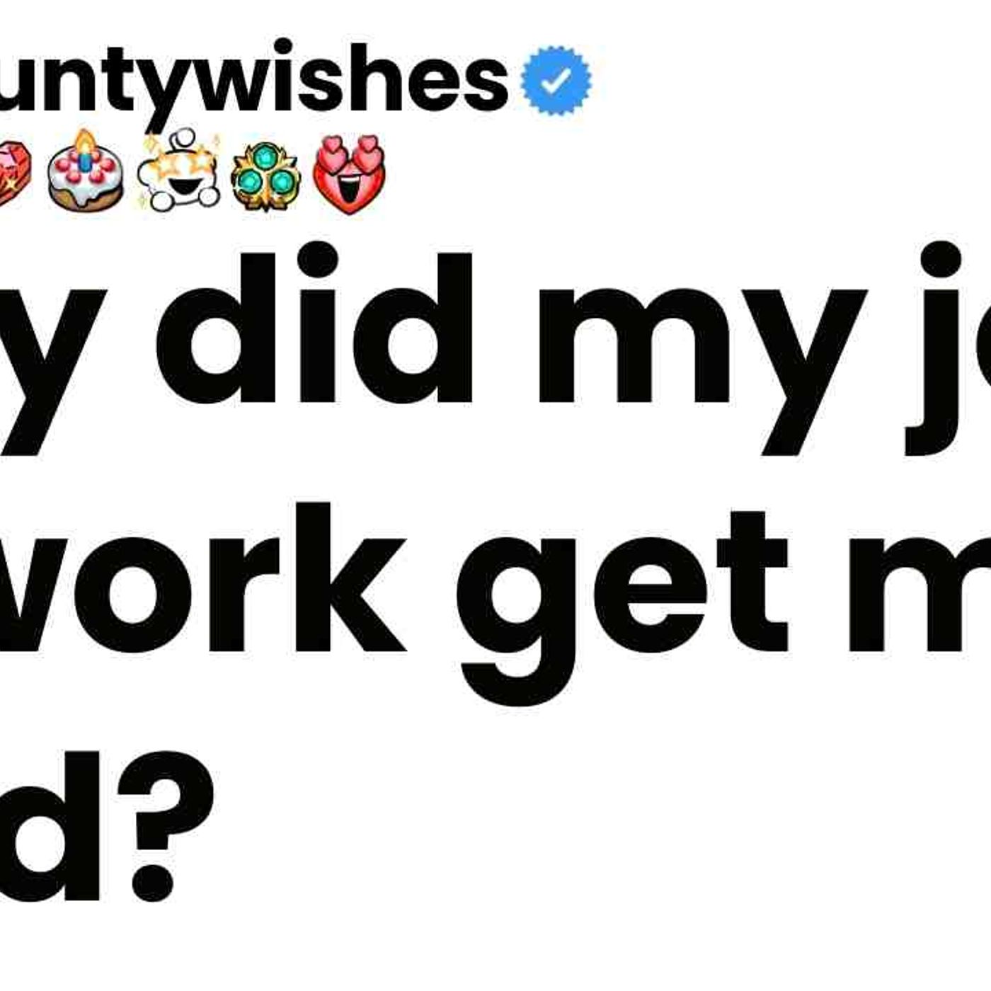 Why did my joke at work get me fired episode artwork