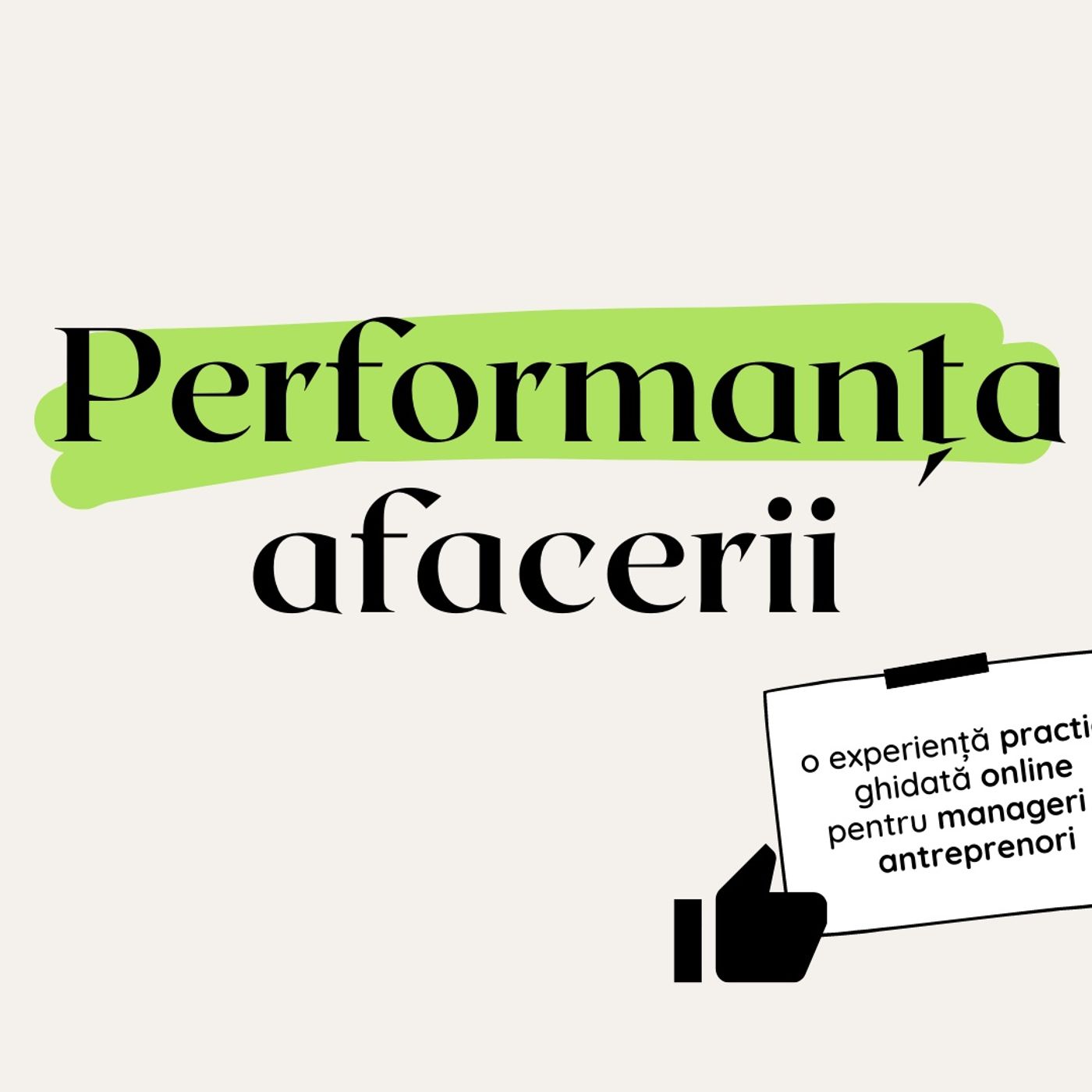 Performanța afacerii