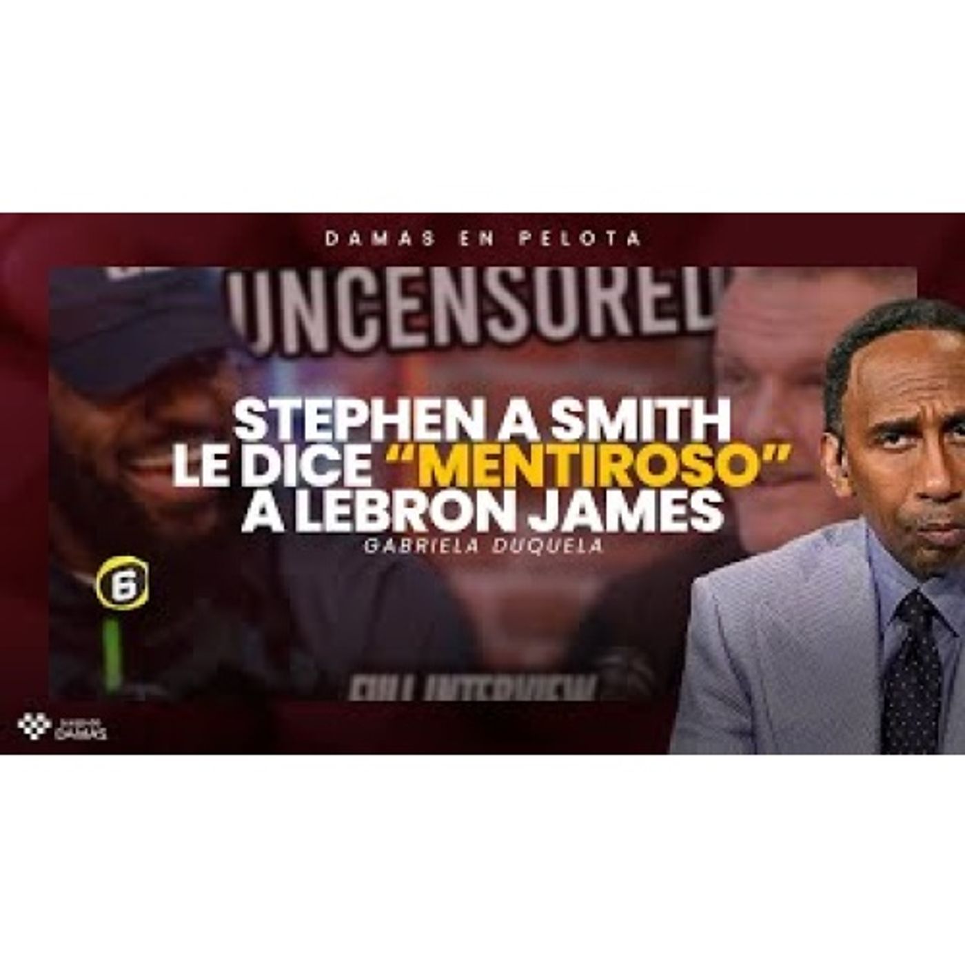 _LEBRON JAMES es un HIPÓCRITA_ dice Stephen A. Smith - Gabriela Duquela episode artwork