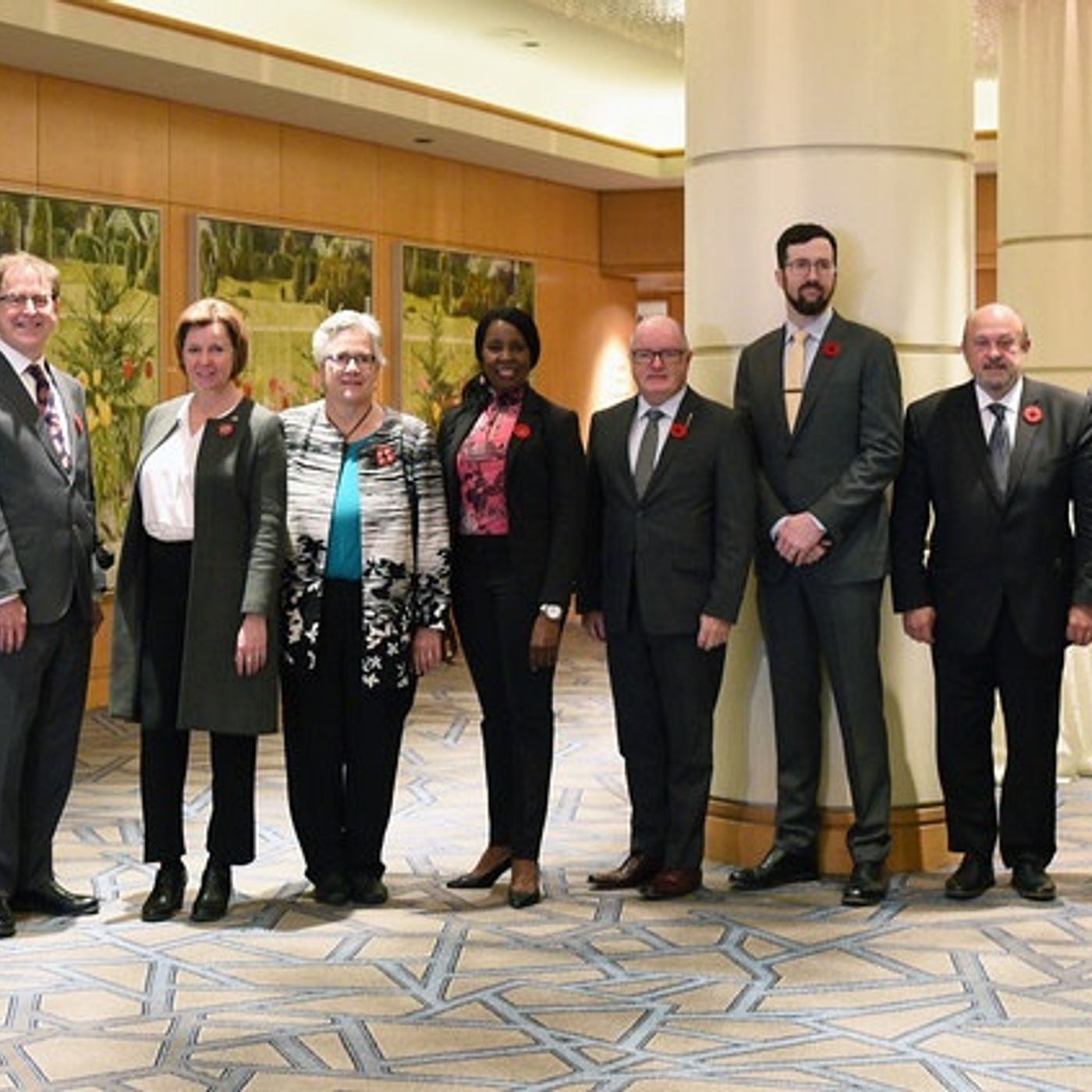 Adrian Dix with provincial and territorial Ministers of Health in Vancouver final