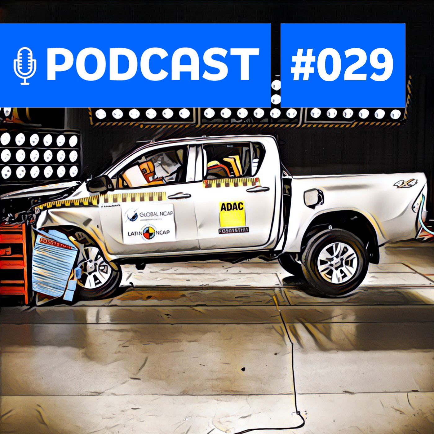 #29: Toyota Hilux e as 5 estrelas no crash-test