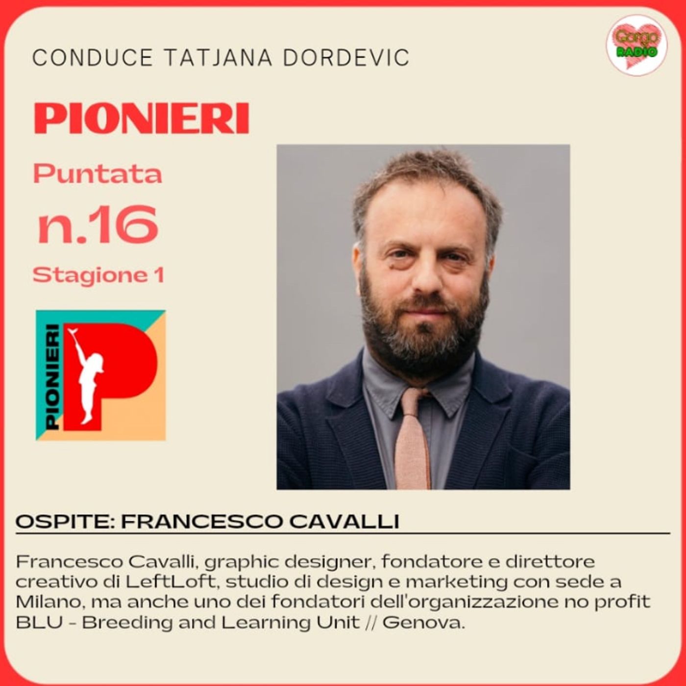 Intervista a Francesco Cavalli, graphic designer e fondatore di LeftLoft episode artwork