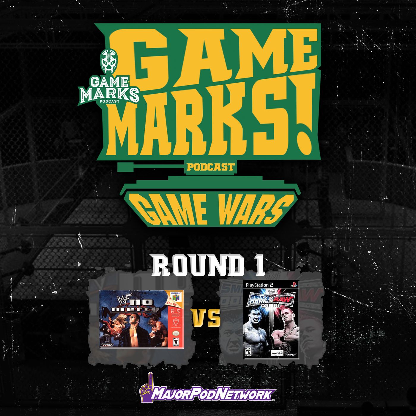 WWF No Mercy vs. WWE Smackdown! vs. RAW 2006 - GAME WARS! episode artwork