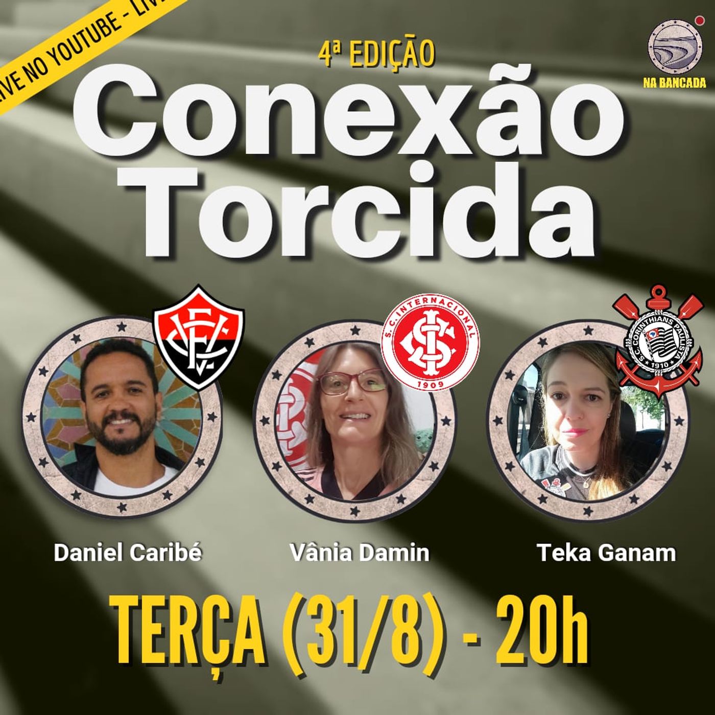 Conexão Torcida #04 Corinthians, Internacional e Vitória episode artwork