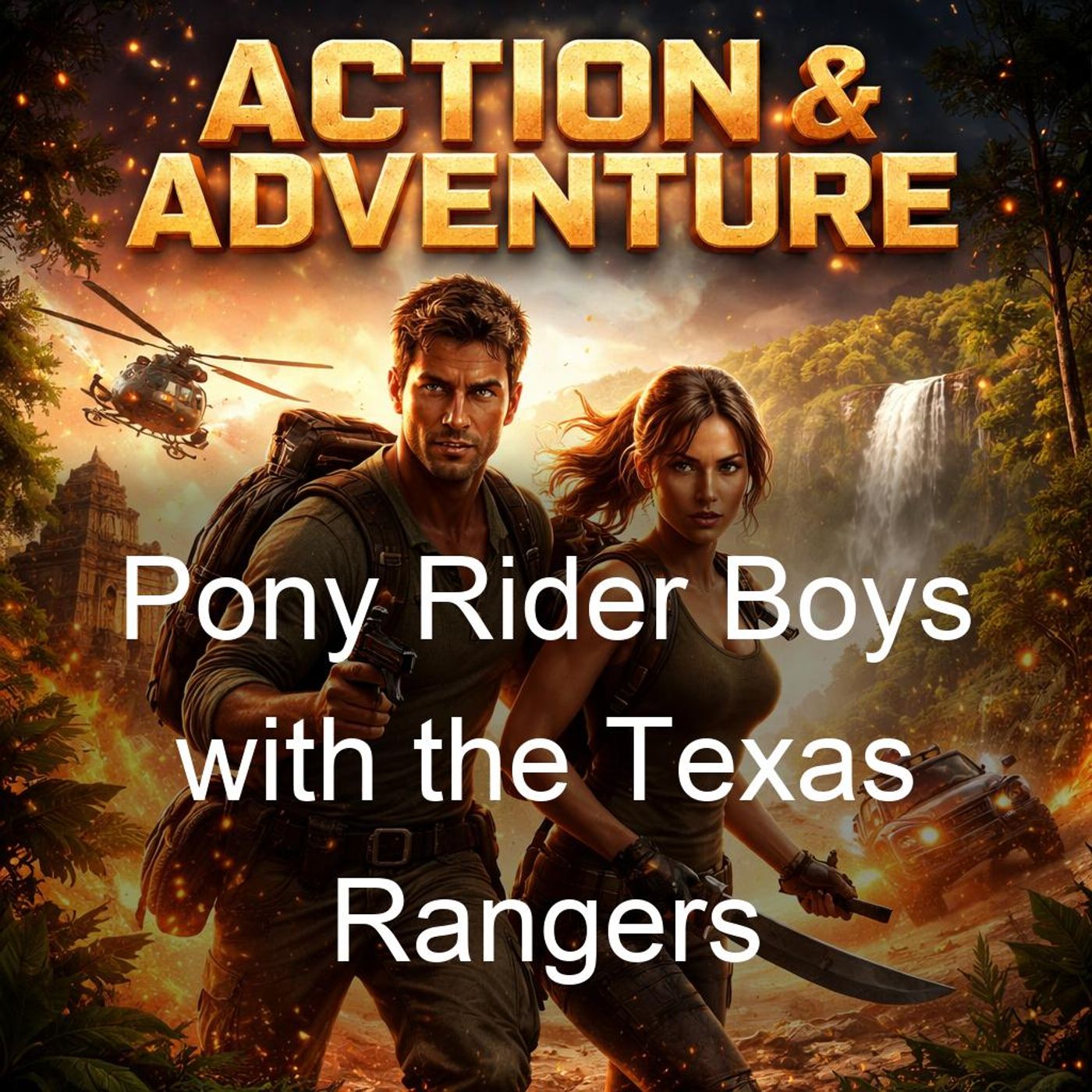 Pony Rider Boys with the Texas Rangers
