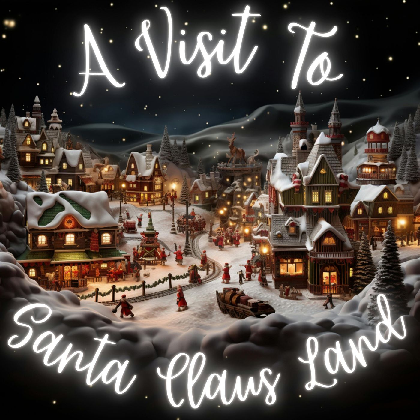 Christmas Bedtime Stories - A Visit to Santa Claus Land episode artwork