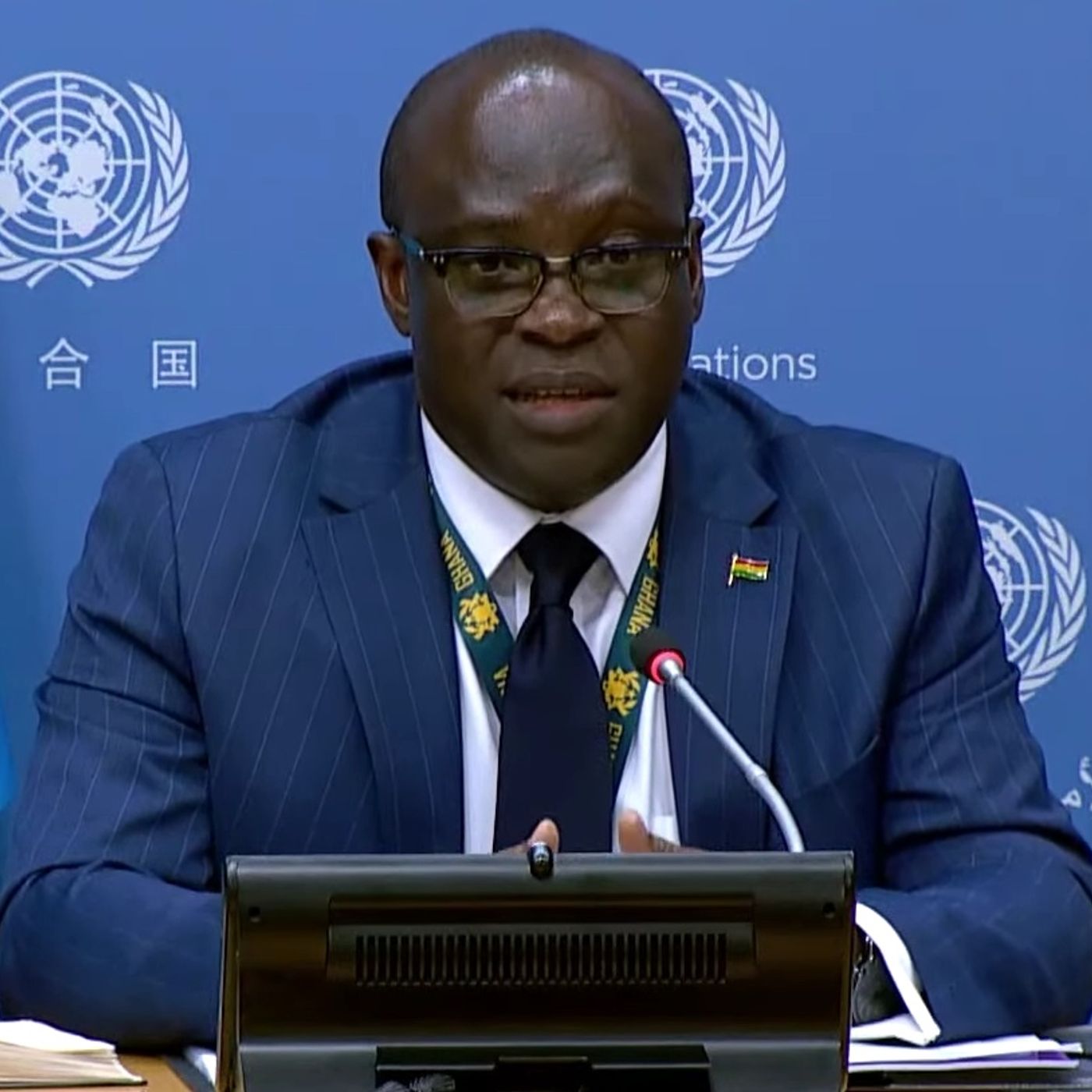 President of the Security Council for the month of November final