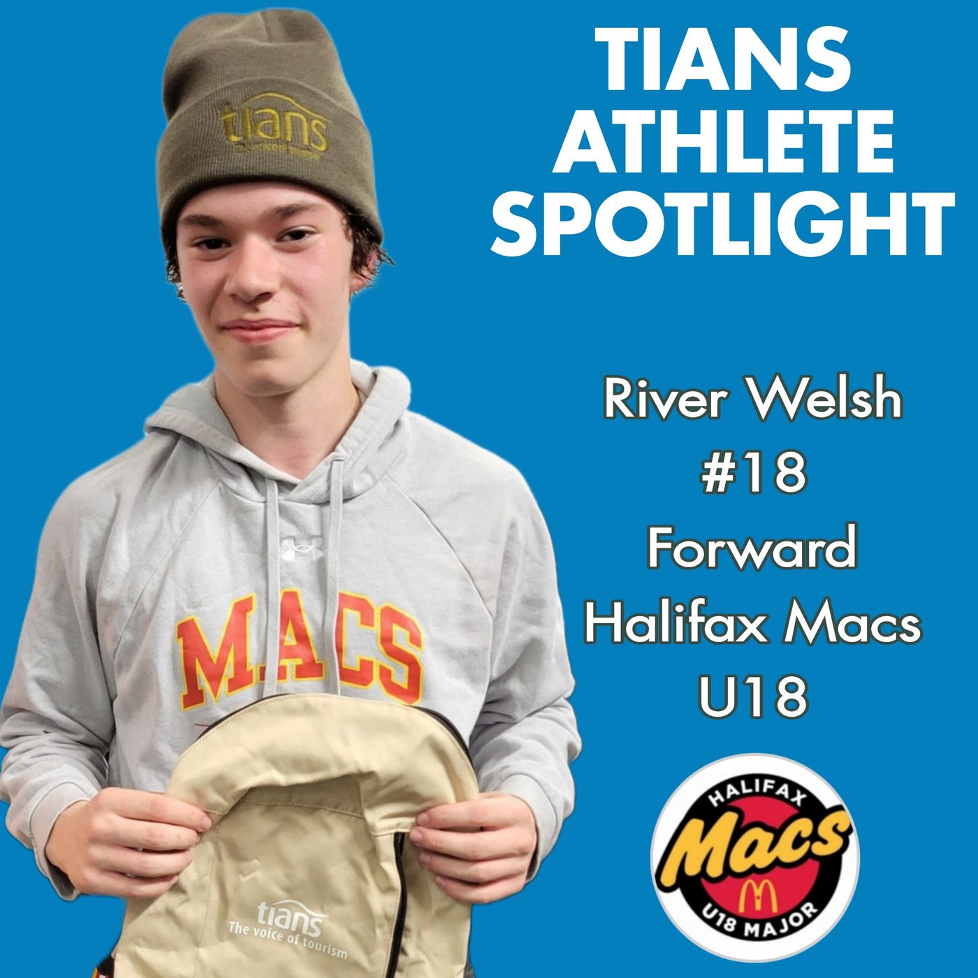 TIANS Athlete Spotlight - River Welsh episode artwork