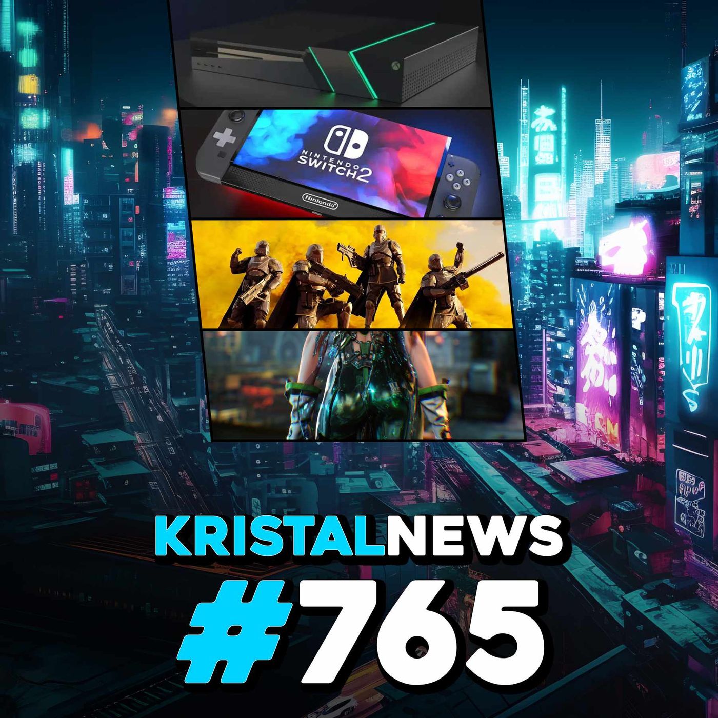RUMOR sulla NUOVA XBOX | SWITCH 2 rivoluzione o NO? | HELLDIVERS 2 un SUCCESSO? ▶ #KristalNews 765 episode artwork