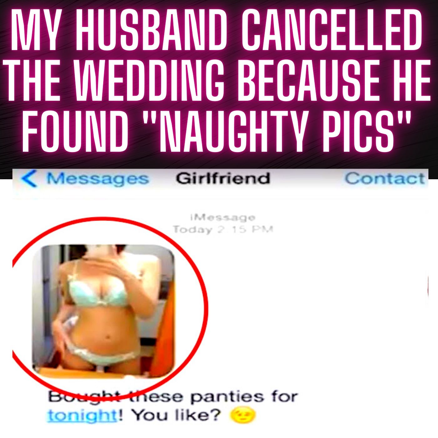 My Husband Cancelled The Wedding Because He Found 