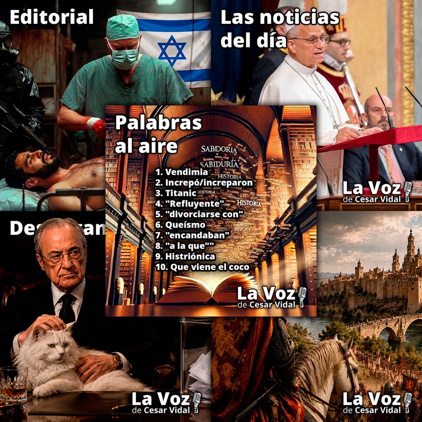 Programa Completo de La Voz de César Vidal - 08/06/26 episode artwork