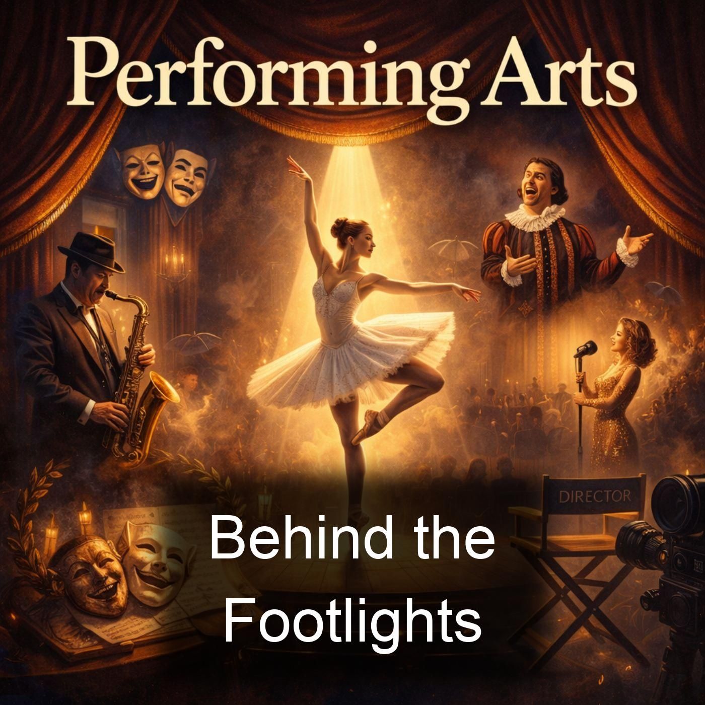 Behind the Footlights cover art