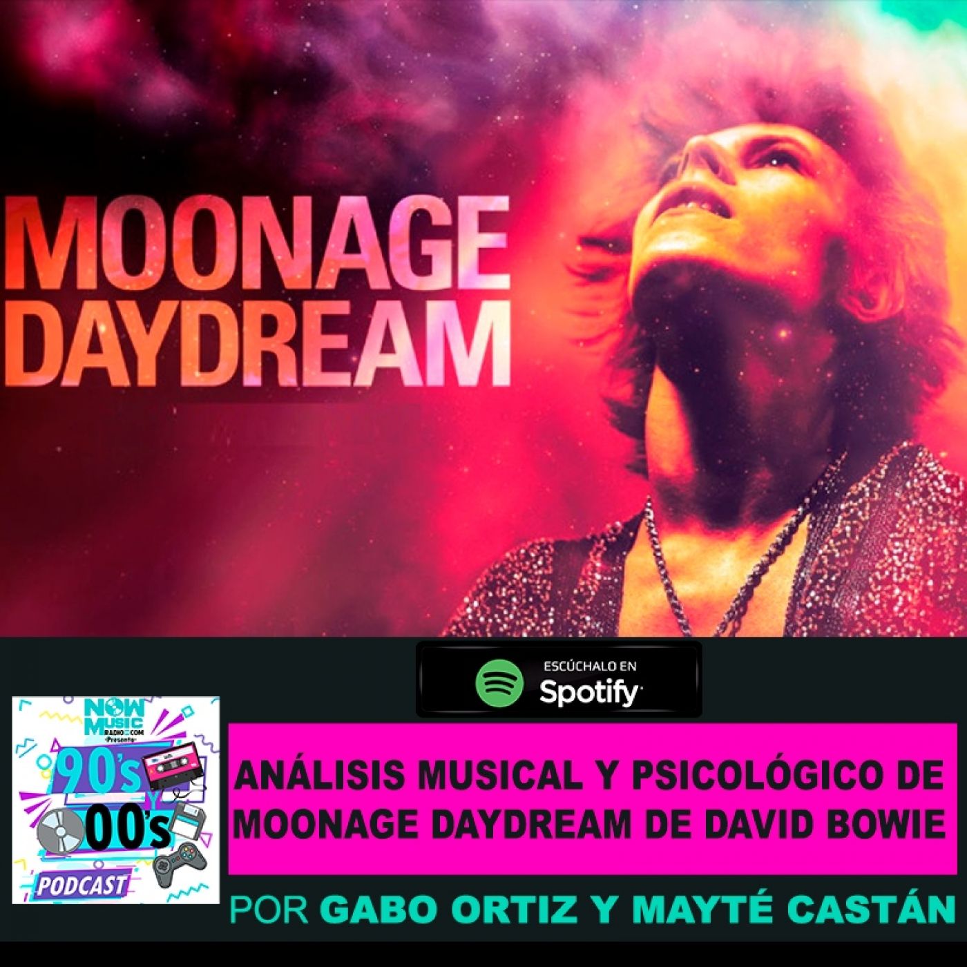 Análisis musical y psicológico de "Moonage Daydream" de David Bowie episode artwork