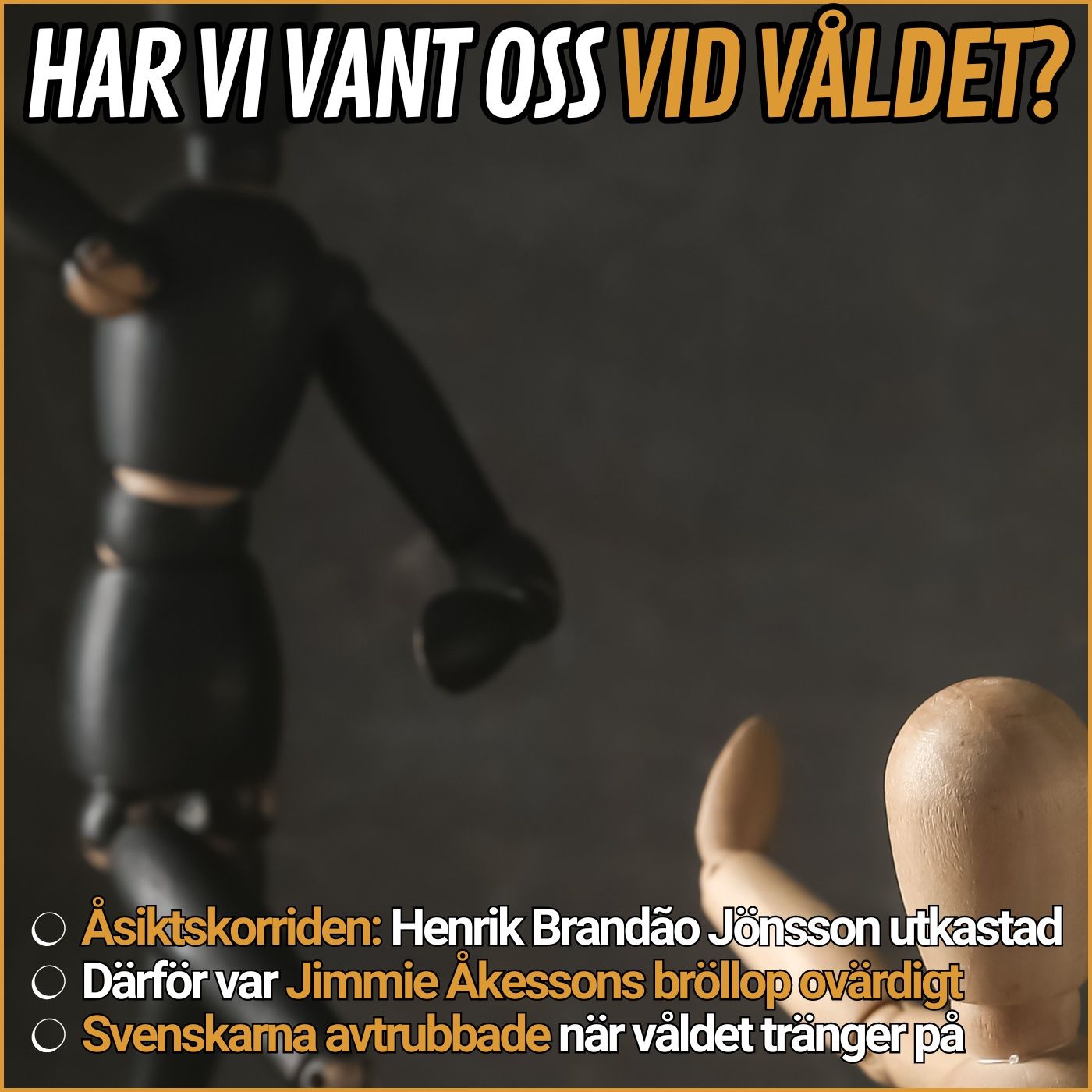 Åsiktskorridor och avtrubbning: Har svenskarna vant sig vid våldet?