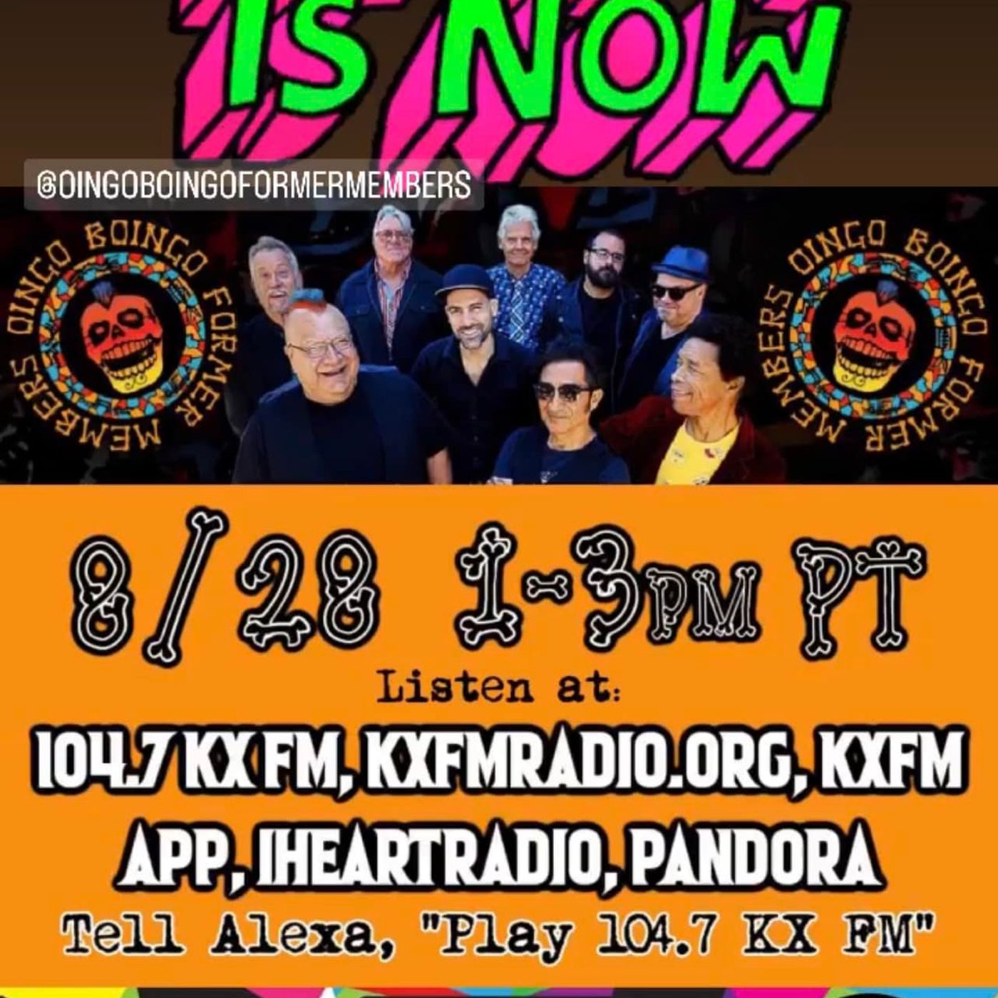 TNN RADIO | August 28, 2022 show with Oingo Boingo Former Members episode artwork
