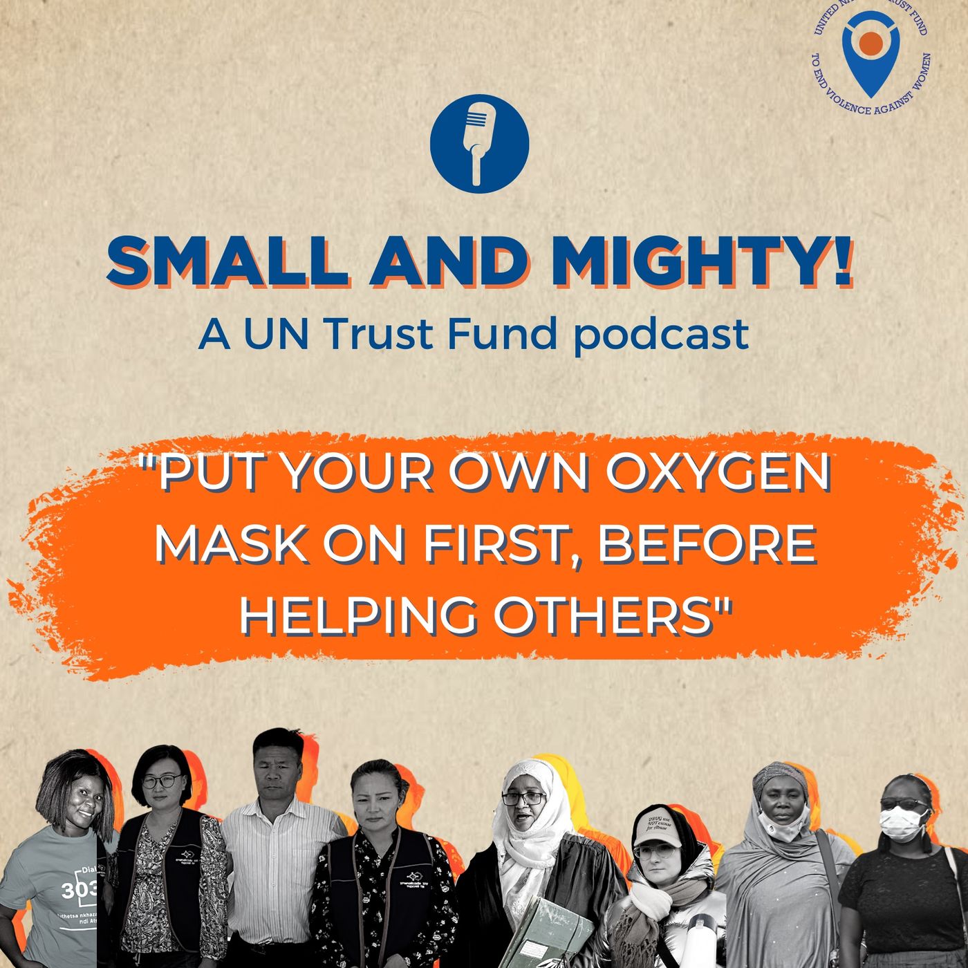 #5 "Put your own oxygen mask on first, before you help others" episode artwork