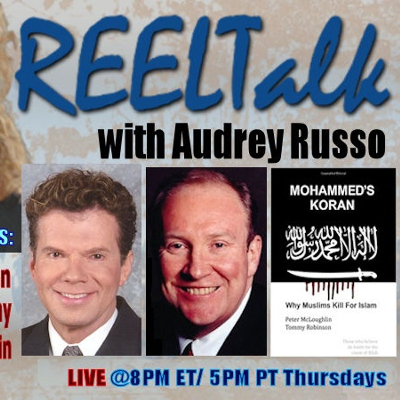 REELTalk: Author Andrew McCarthy, Dr. Michael Guillen and author Peter McLoughlin direct from the UK episode artwork