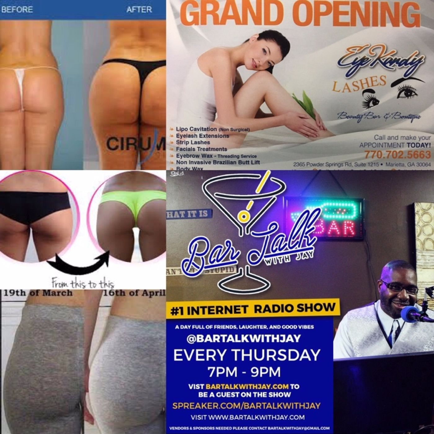 Bar Talk with Jay 3-30-2017 (6) TRANSFORMATION OF THE BUTT