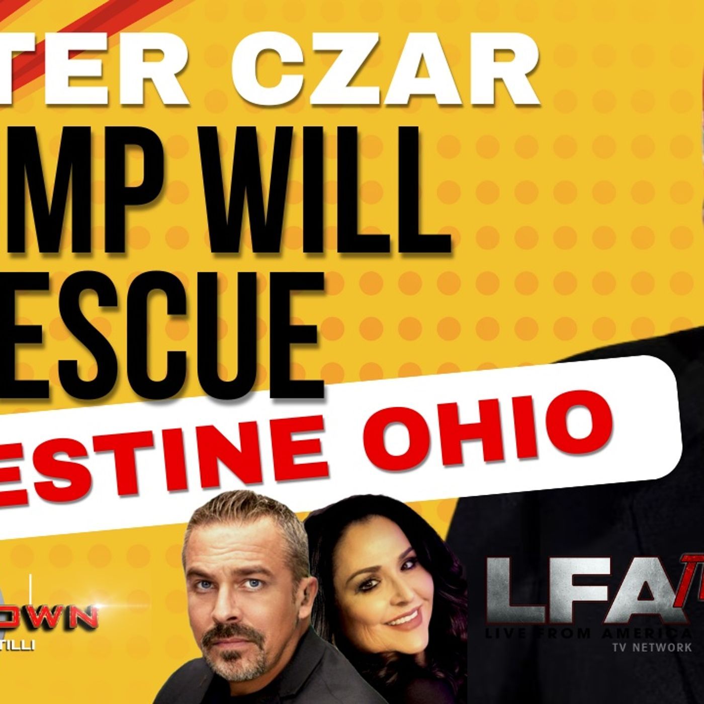 WATER CZAR: TRUMP WILL RESCUE PALESTINE OH THIS MONTH! [PETE SANTILLI SHOW #4246-8AM] episode artwork