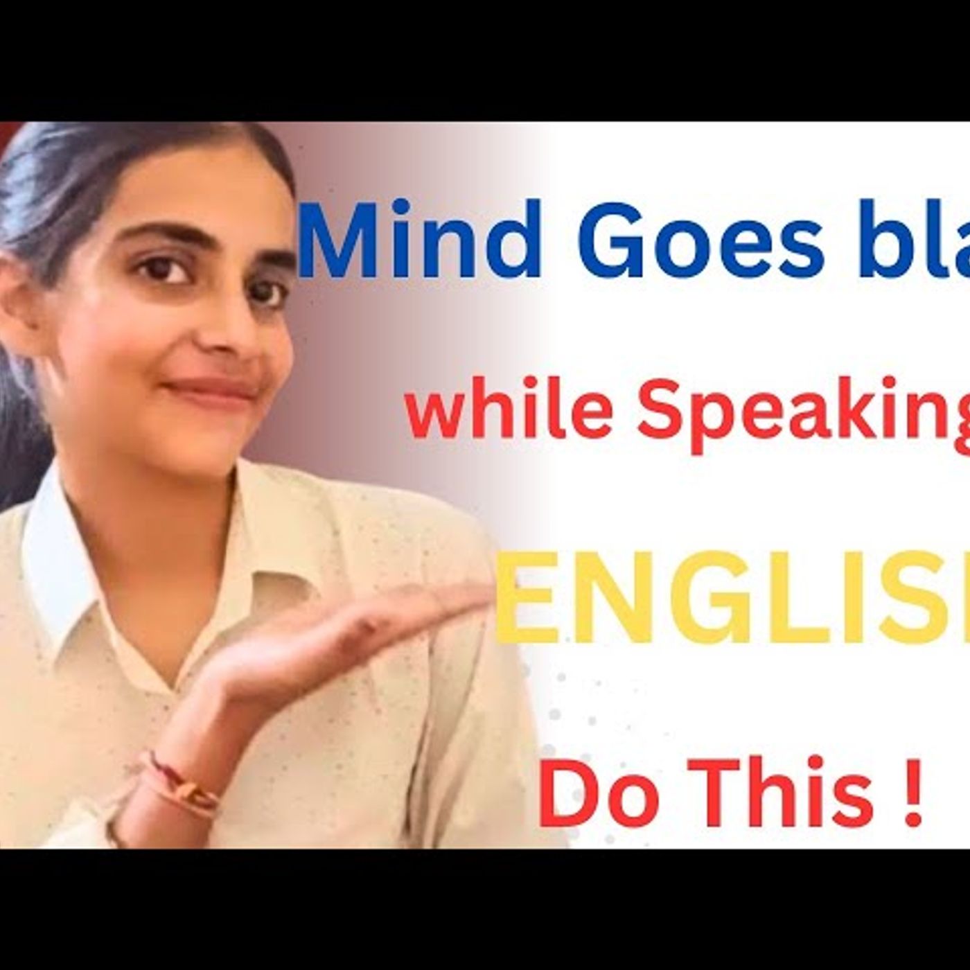 “Why My Mind Goes Blank When I Speak English (And How I Fix It)” episode artwork